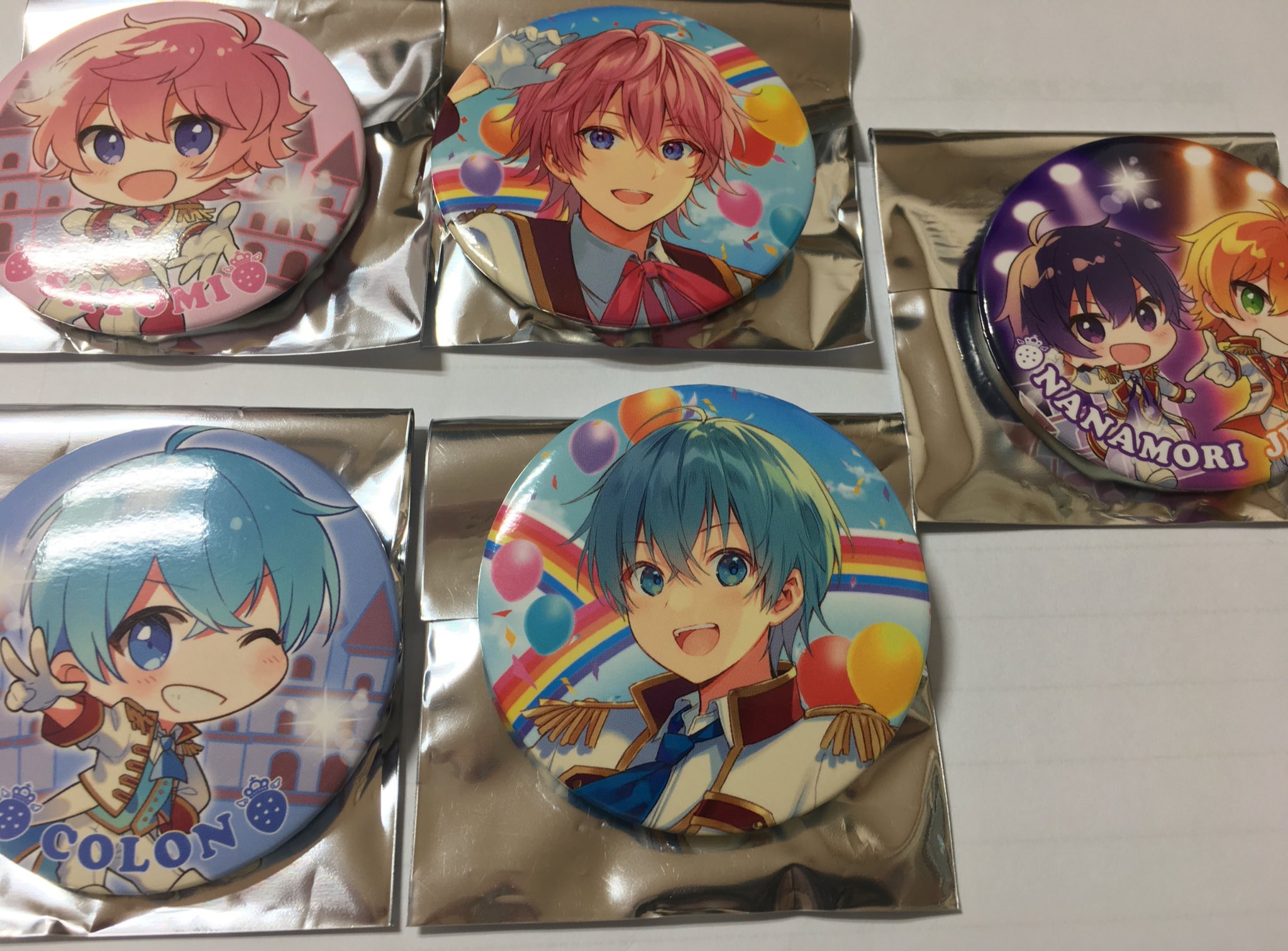 ジェルくん 6周年 缶バッジ 55点