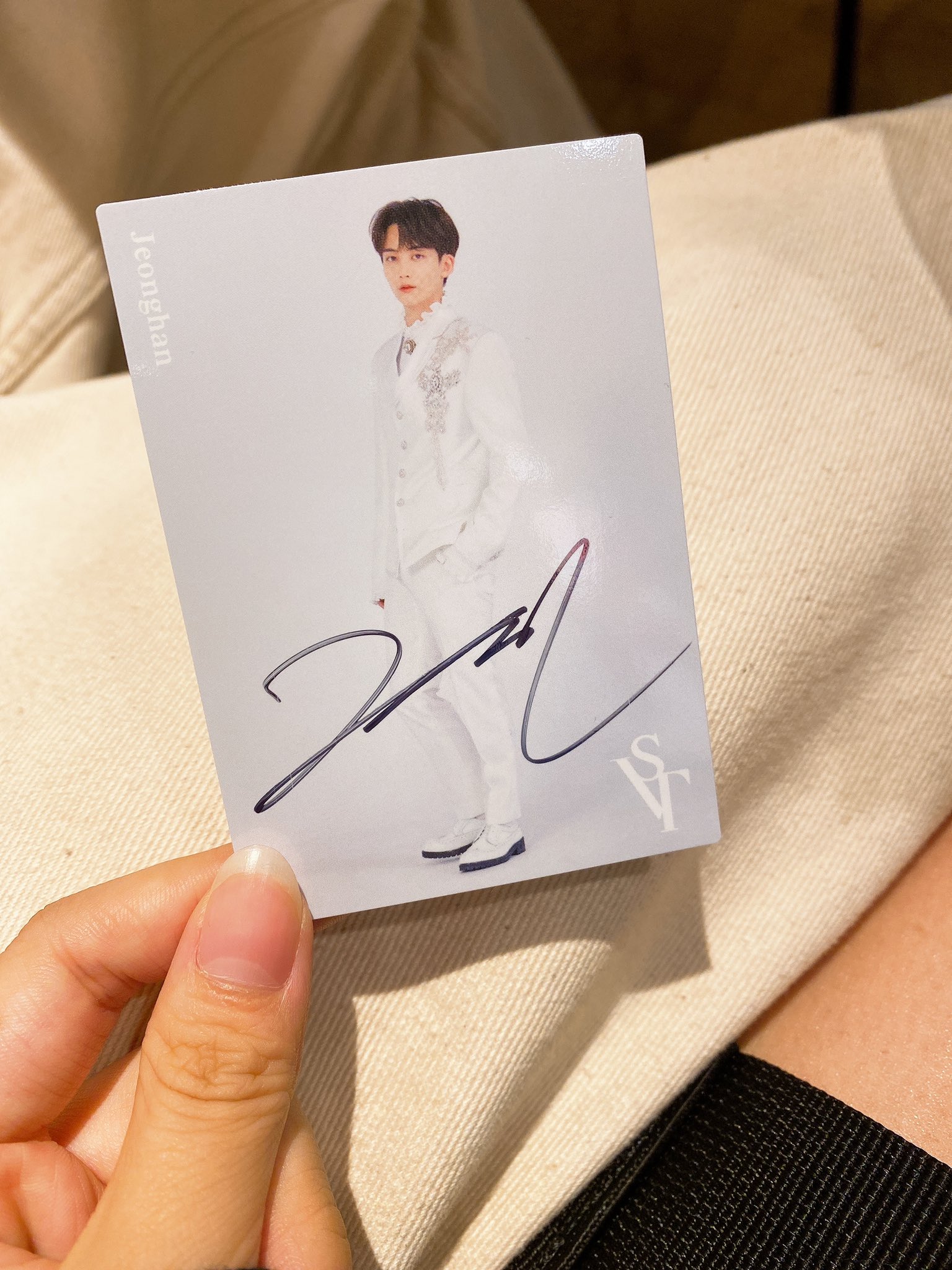 SEVENTEEN ジョンハンサイン