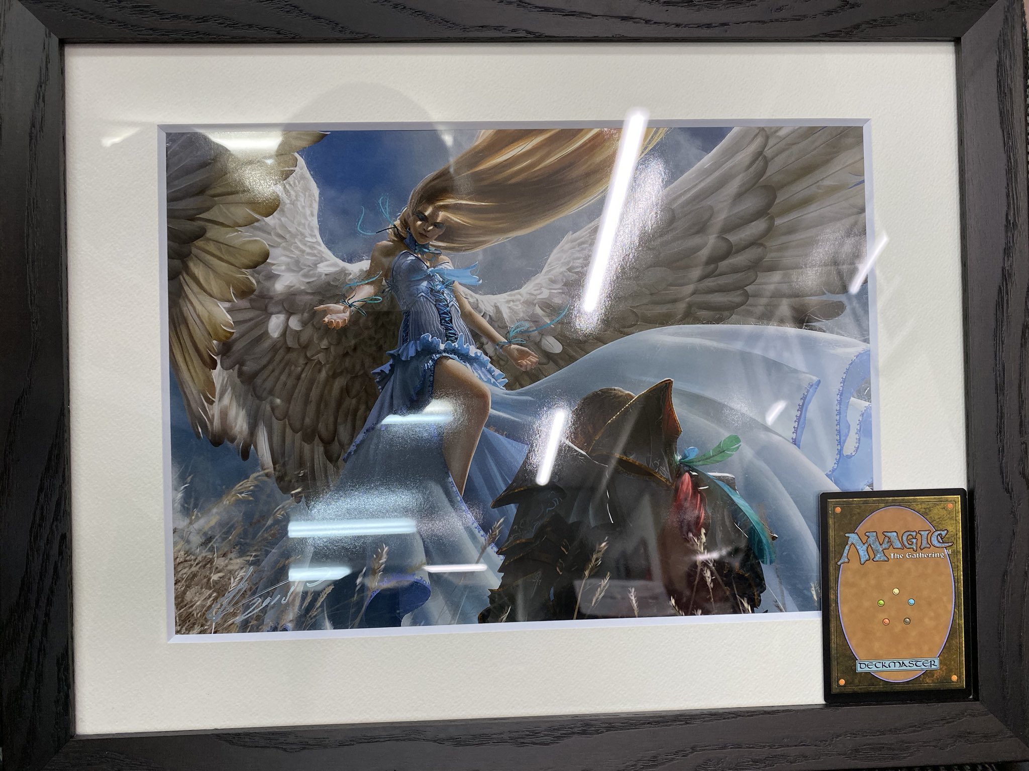 復讐する天使 アートプリント MTG Amazon.co.jp: MTG復讐する天使