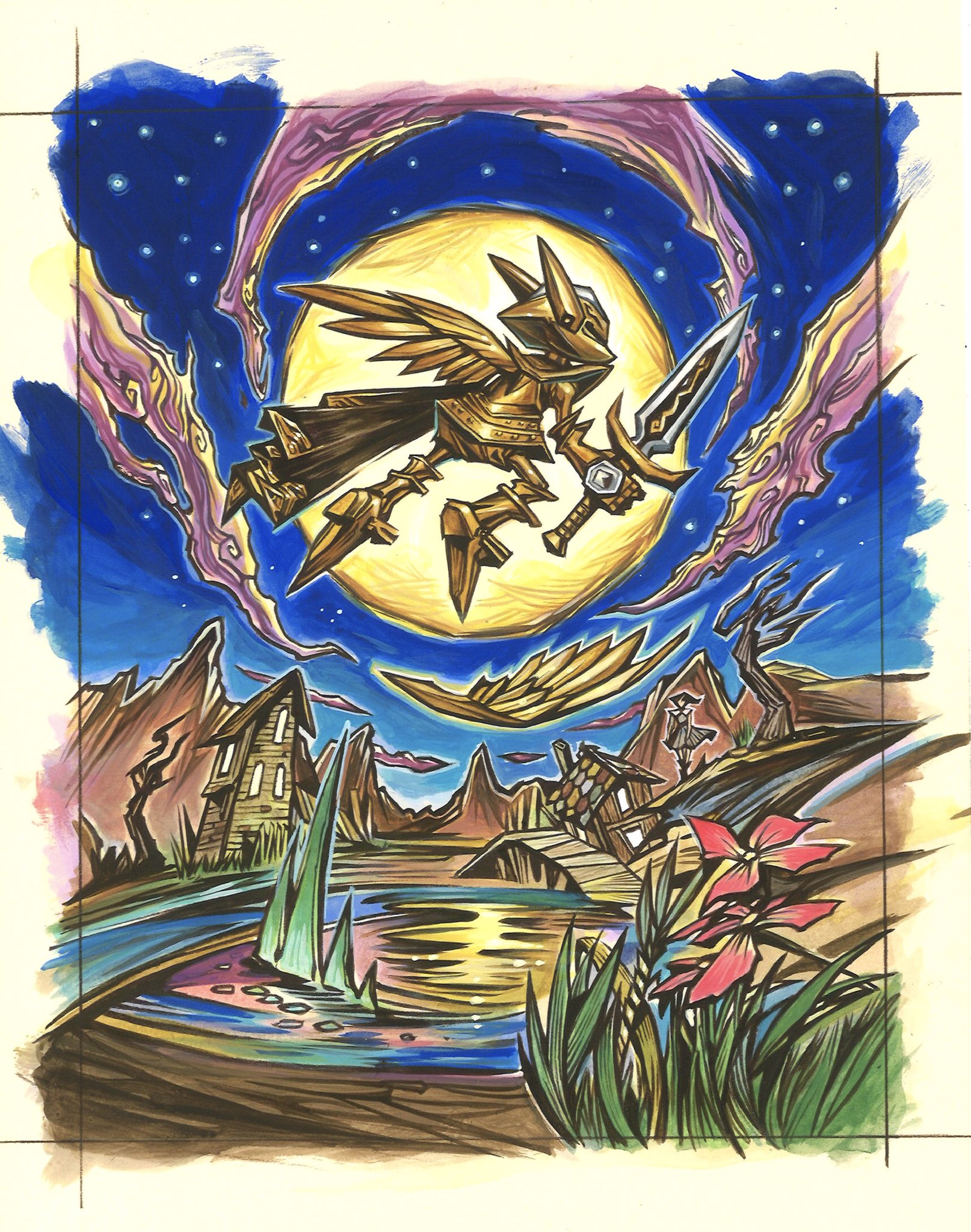 牙狼 雨宮慶太総監督描き下ろし複製原画 【公式通販】