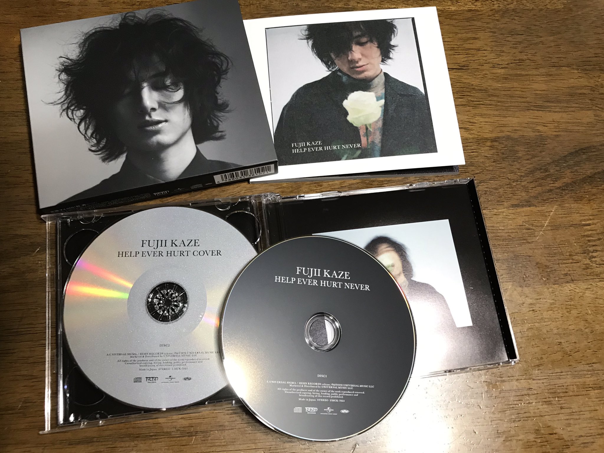 HELP EVER HURT NEVER」他 藤井風 初限定盤 2CD 藤井風 HELP EVER HURT