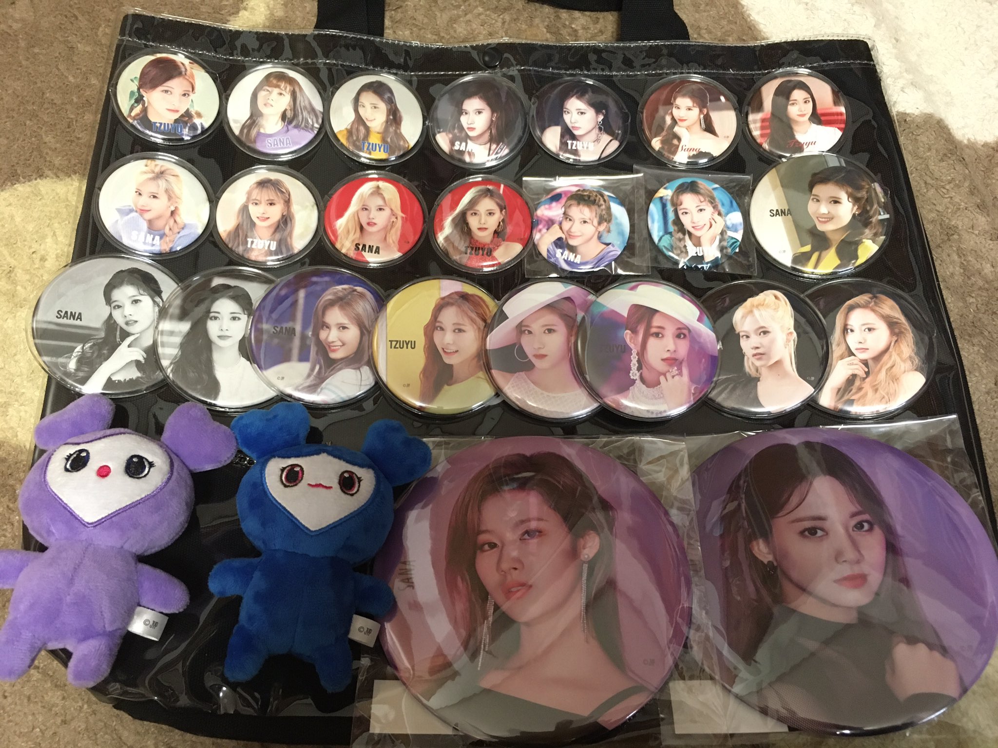 TWICE ツウィ 痛バ 缶バッジセット