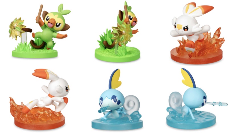 海外ポケモンセンター限定 御三家セット ヒバニー サルノリ メッソン 三体