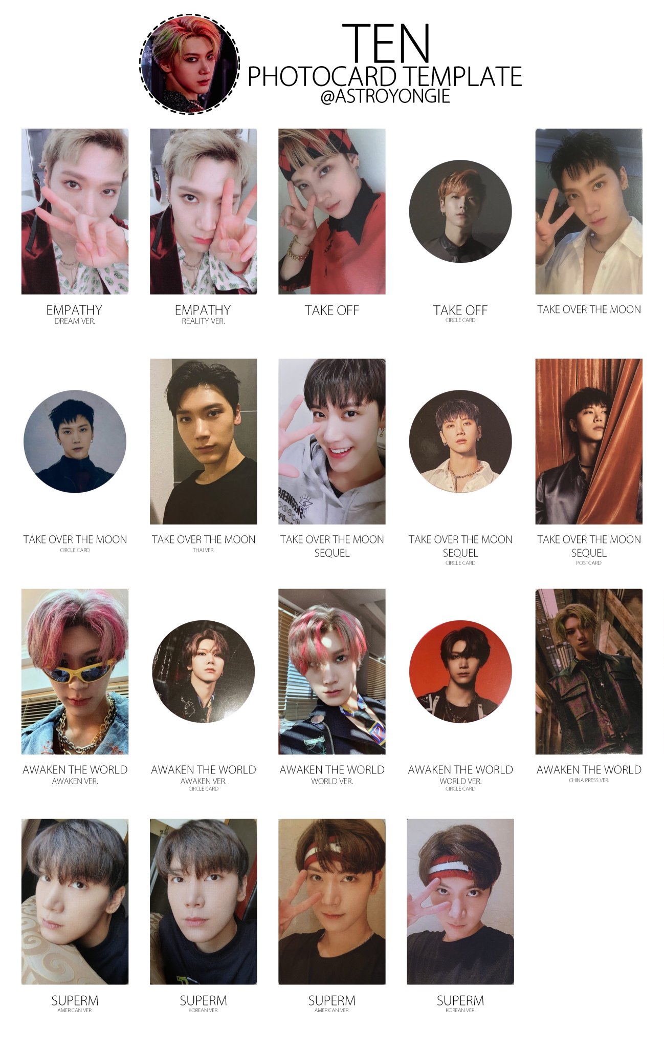 割引 WayV MD テン TEN トレカ WayV MD テン TEN トレカ WayV テン トレカ