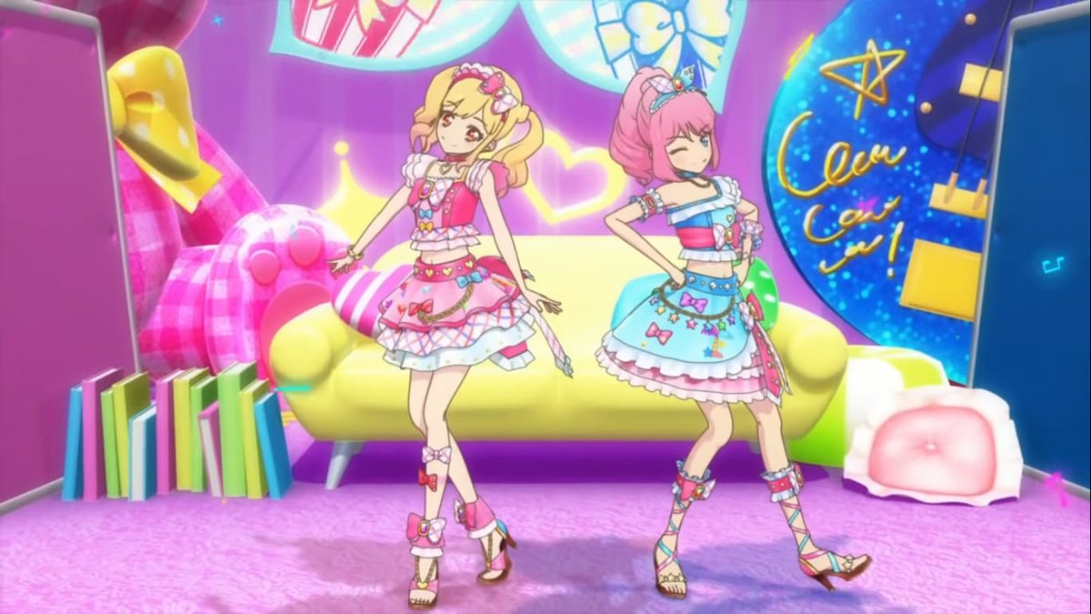 66】アイカツスターズ アニon マグバッジ 桜庭ローラ2個 66】アイカツ