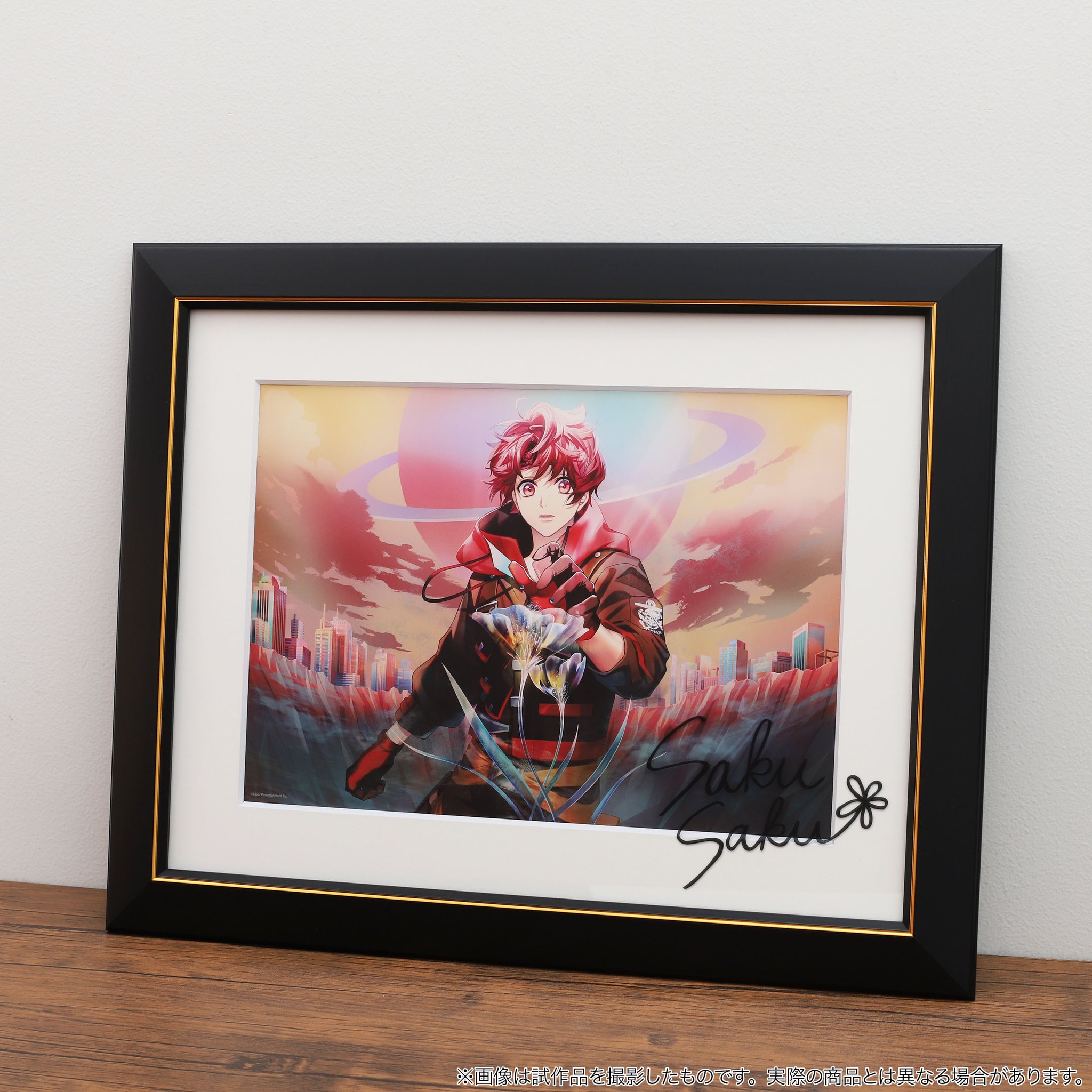 みちきんぐ 直筆サイン入り A3キャラファイングラフ みちきんぐ 直筆