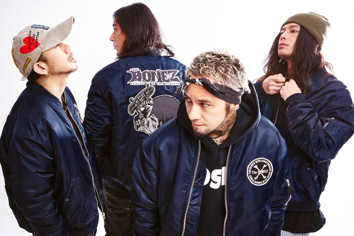 the bonez MA-1 ジャケット jesse 限定 限定品]The BONEZ MA-1 JACKET