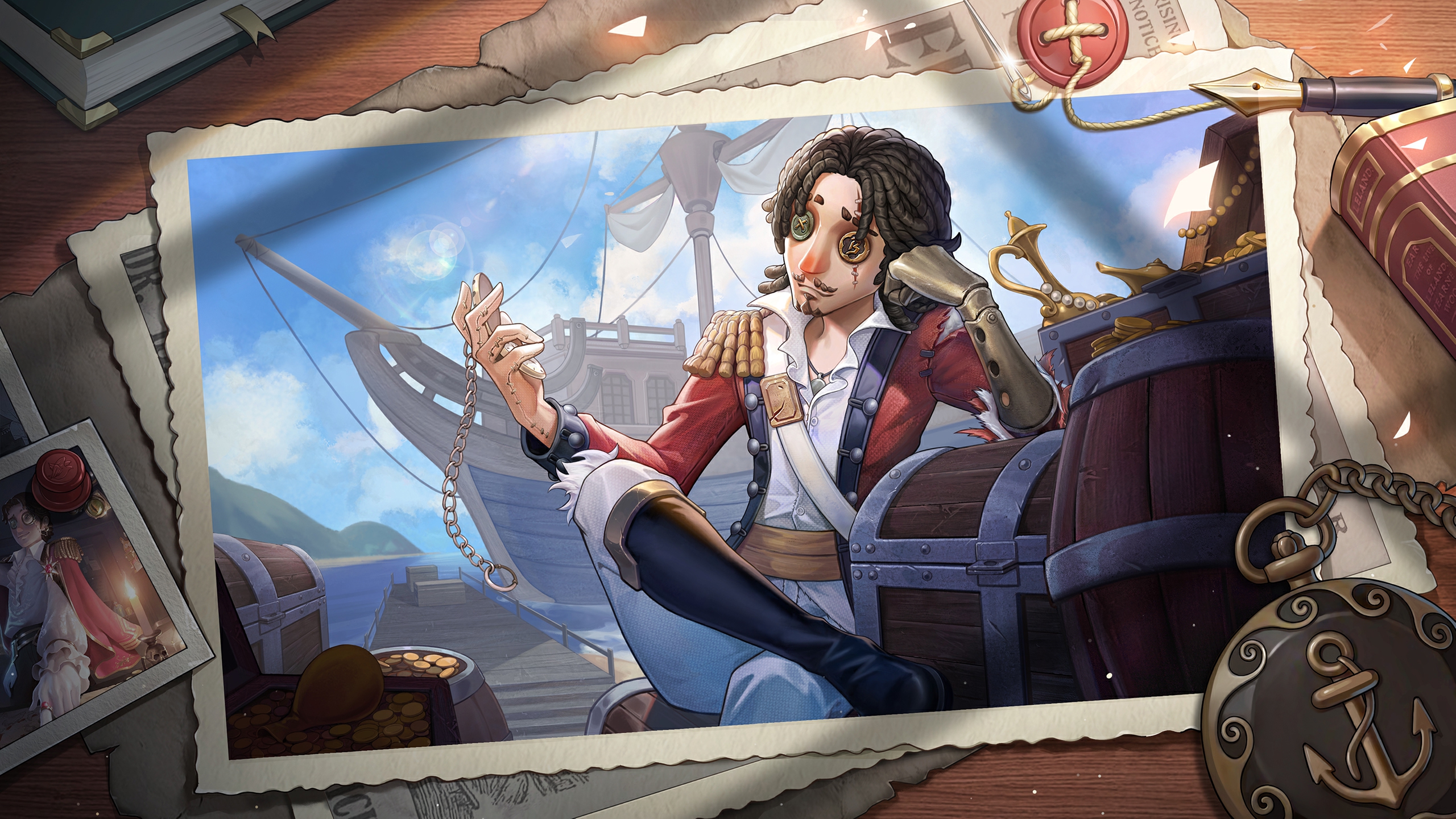 第五人格 写真家 ミニポスター 夏の風物詩 セブンイレブン 第五人格