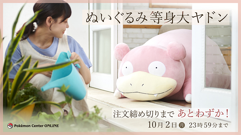 ヤドン 等身大 ぬいぐるみ ポケモンセンター公式 on X