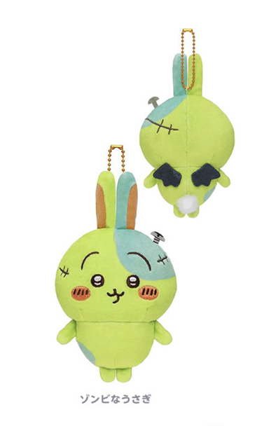 仮装たのしい〜！マスコット ゾンビなちいかわ ハチワレ うさぎ