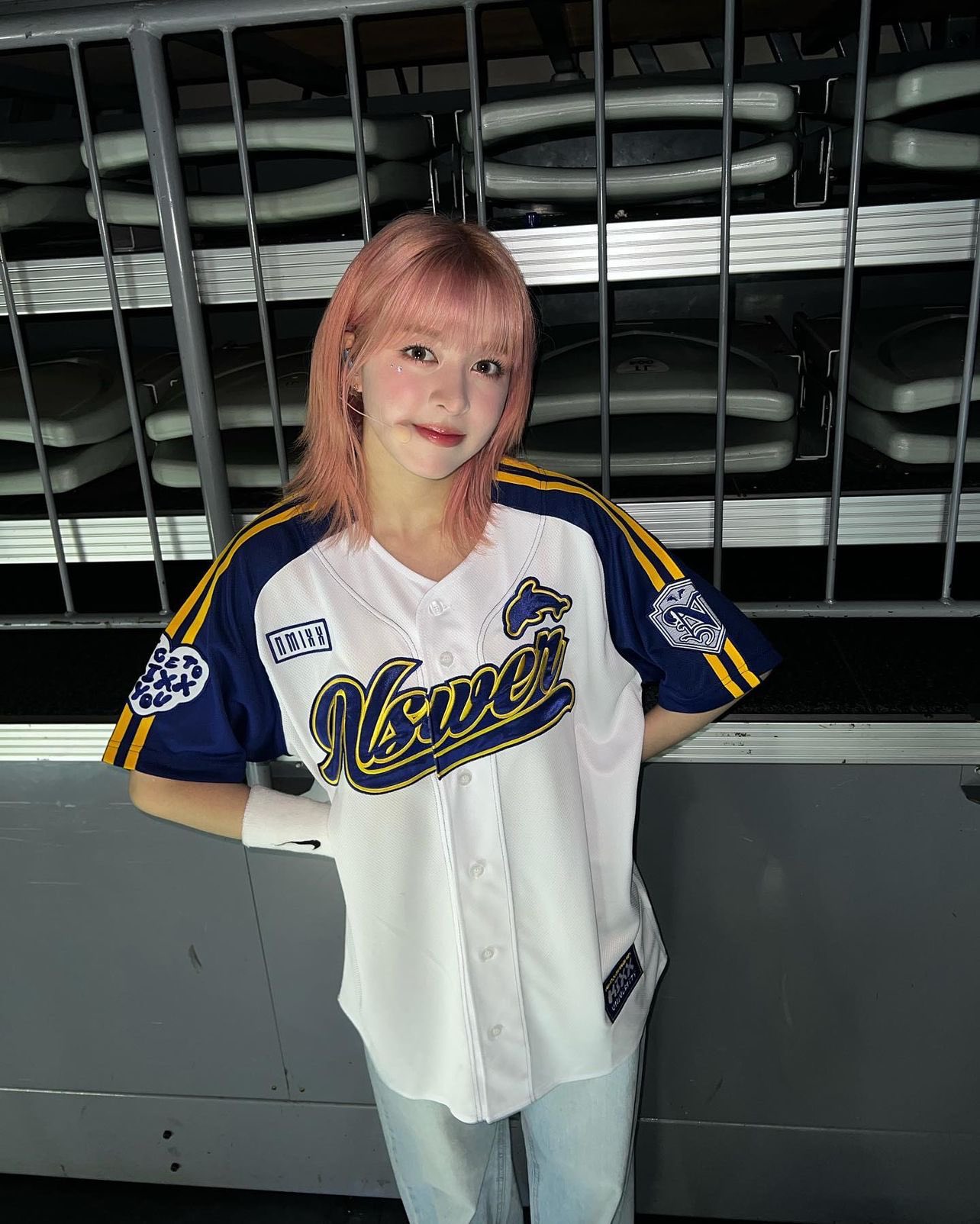 NMIXX ジウ ベースボールユニフォーム 公式 NMIXX ジウ ベースボール