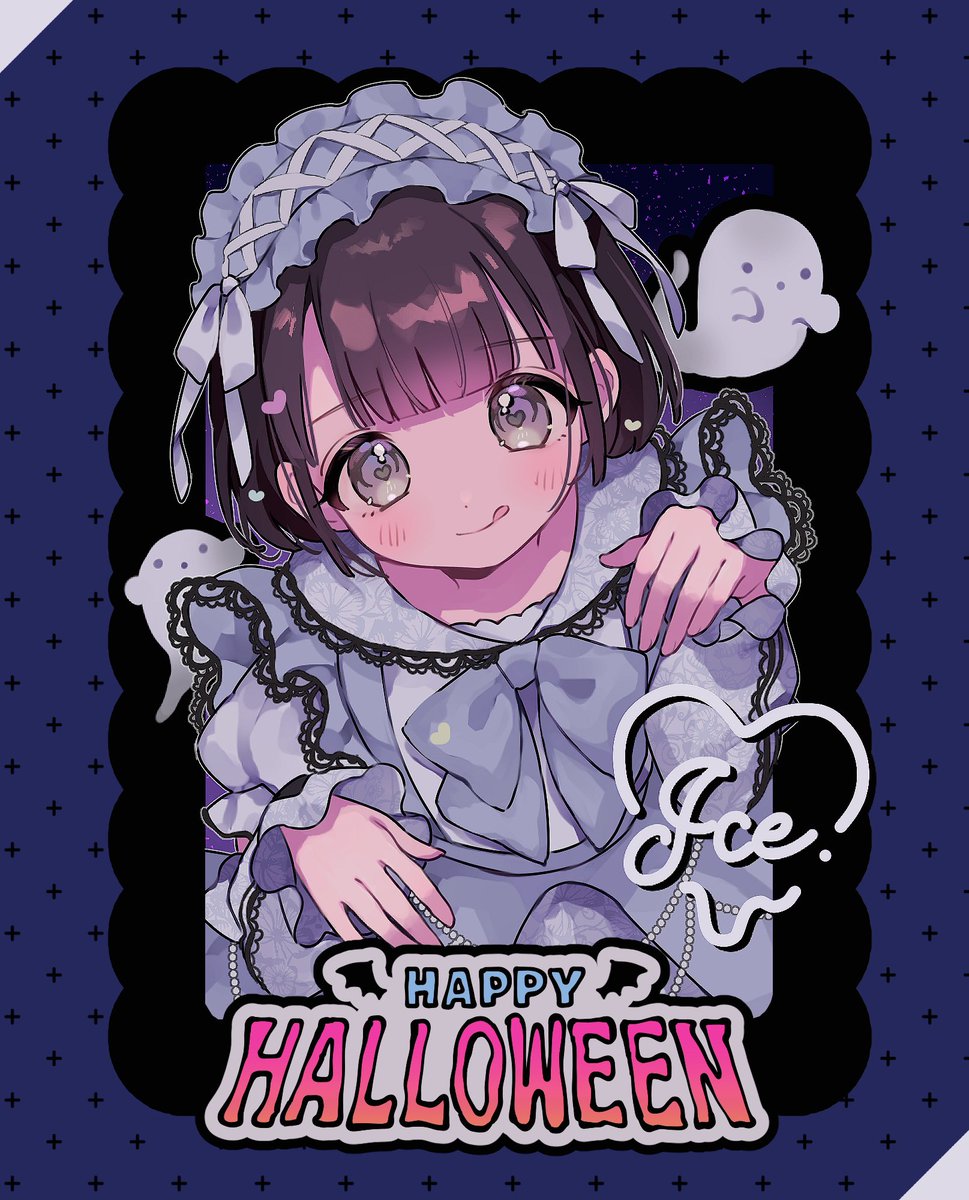 可愛いハロウィンイラスト公開🤍🧡💜 ハロウィン限定推しT販売決定