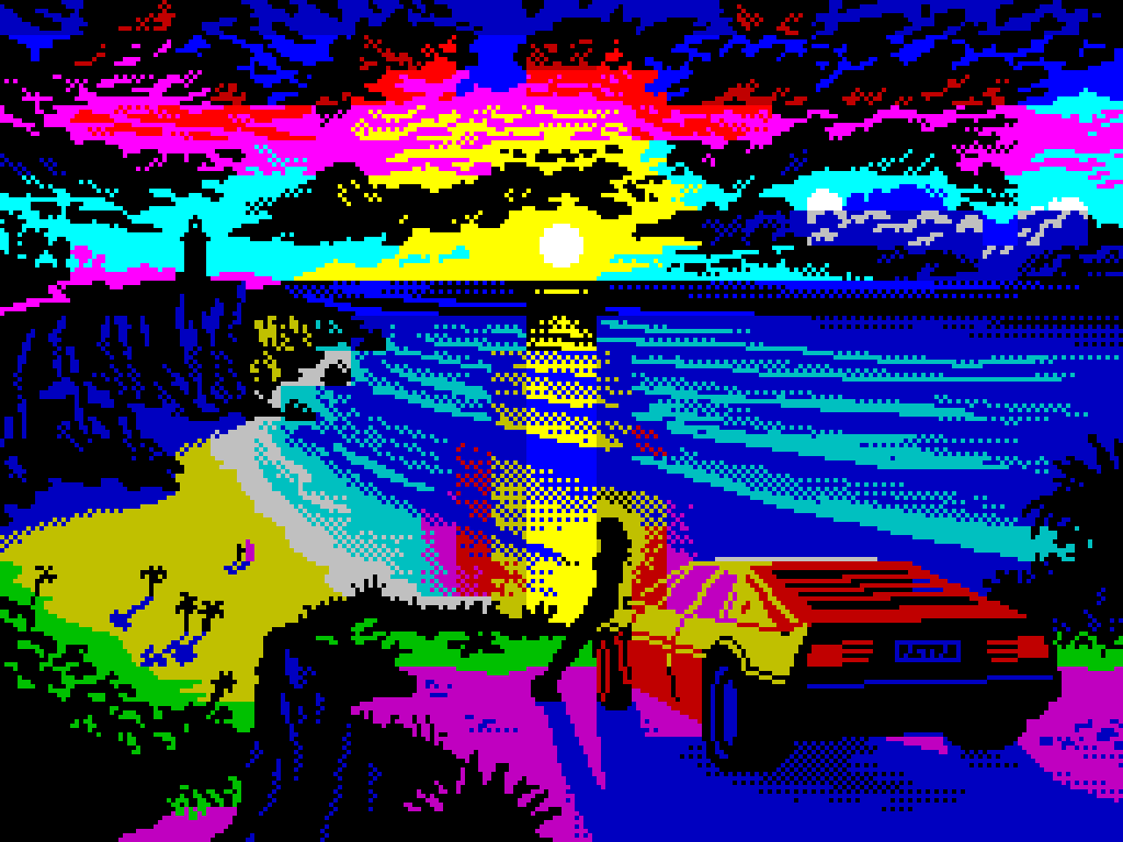 ZX Spectrum art is my passion. I don't indulge in it often, but it