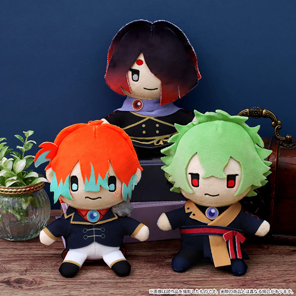 悪魔執事と黒い猫】 ぬいぐるみキーホルダー／おなまえアクリルバッジ