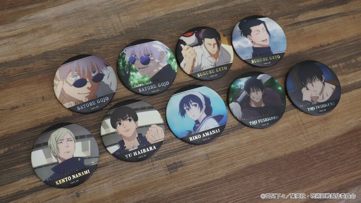 TVアニメ『呪術廻戦』渋谷事変放送記念フェア in JUMP SHOP新商品情報