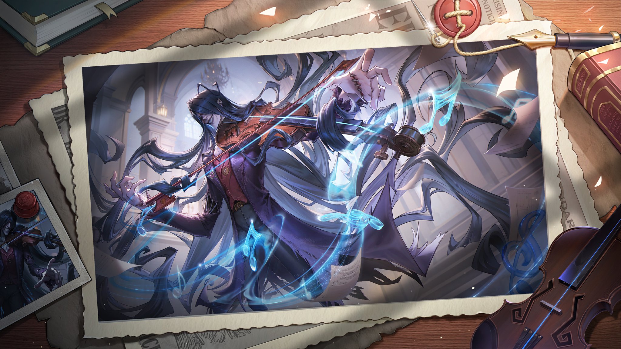 第五人格 ヴァイオリニスト ポストカード 絵馬 クリアファイル マルイ