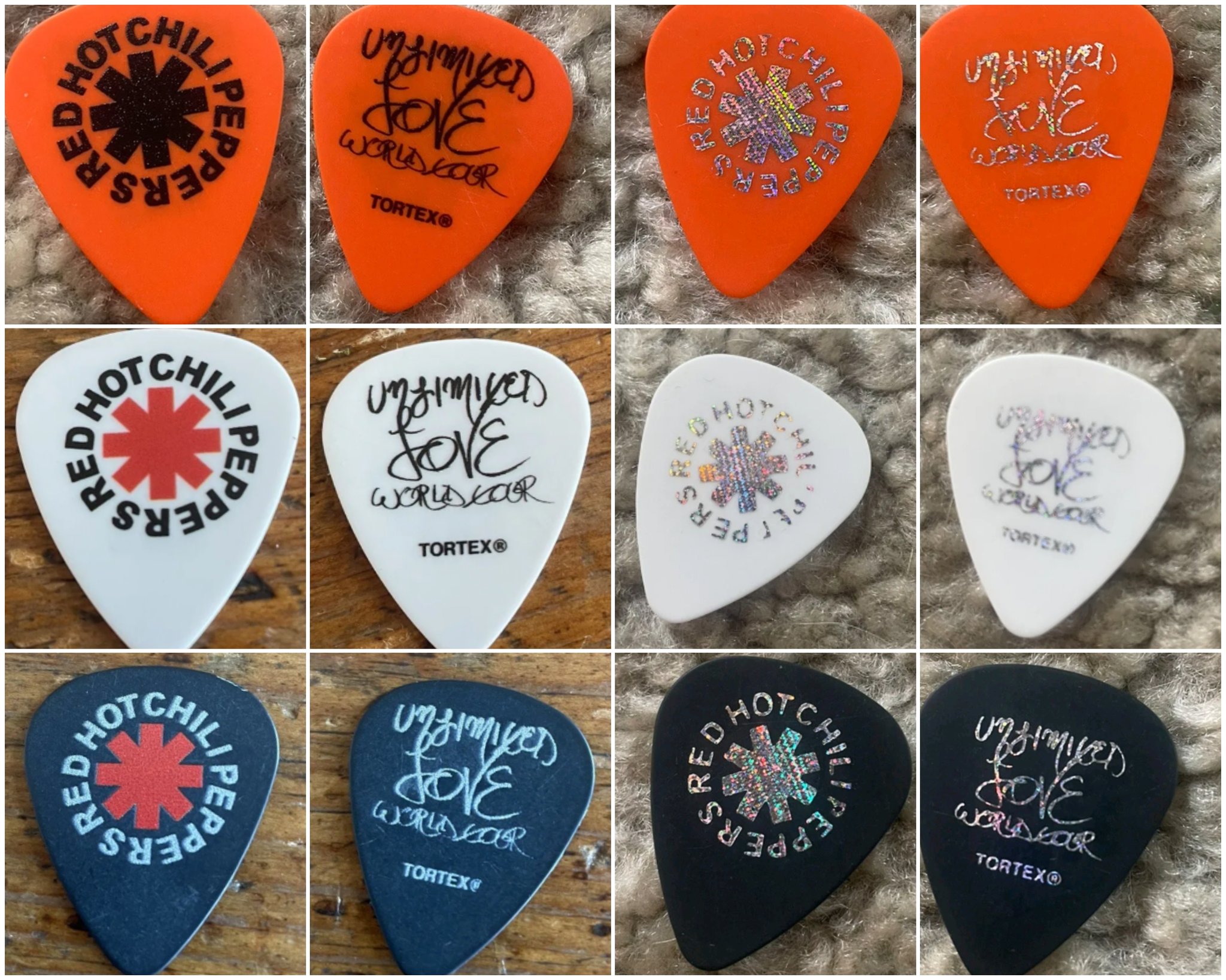 レッチリ Red Hot Chili Peppers ギターピック 2012 【公式通販】