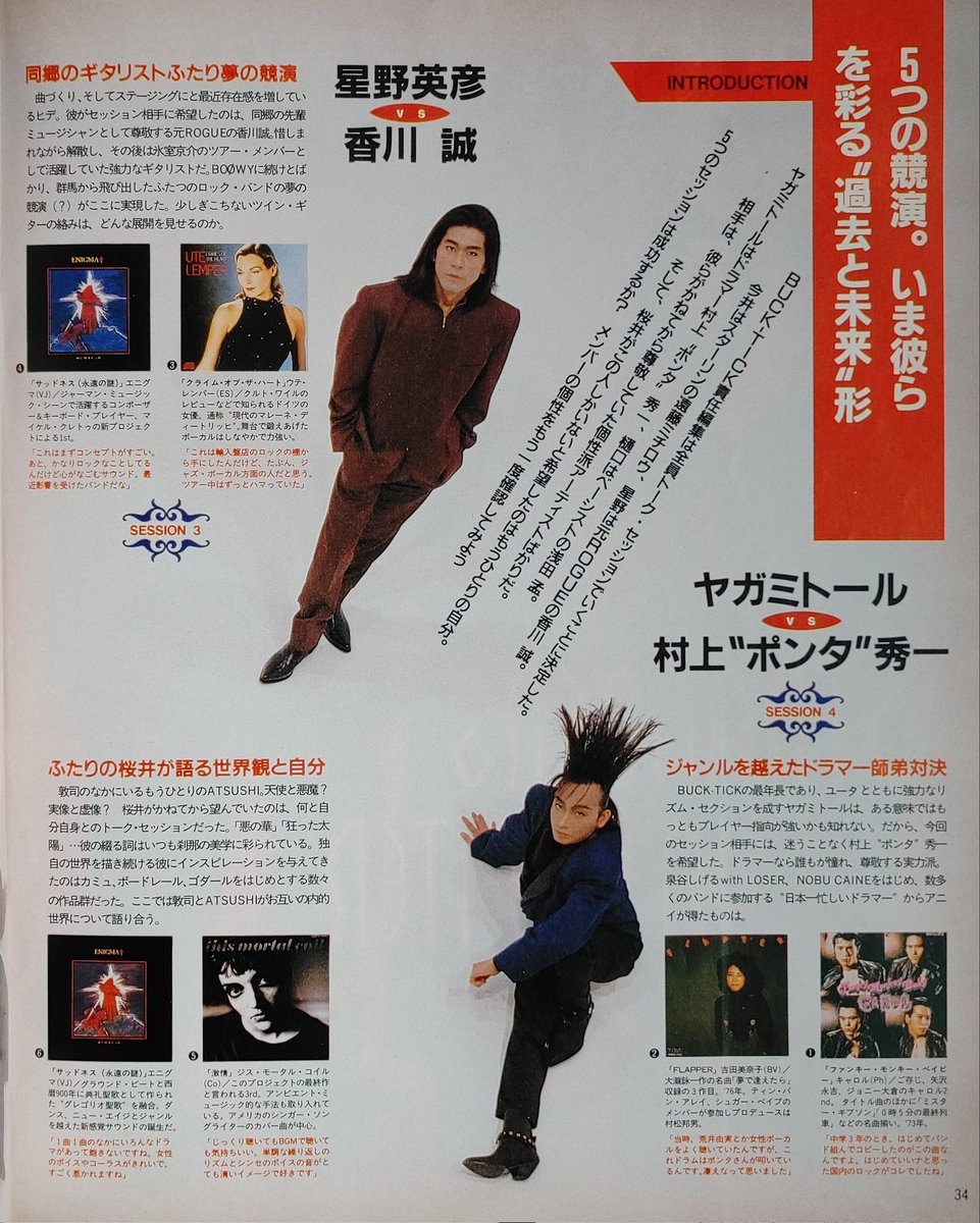 BUCK-TICK櫻井敦司ネガフィルム22コマ BUCK-TICK櫻井敦司ネガフィルム