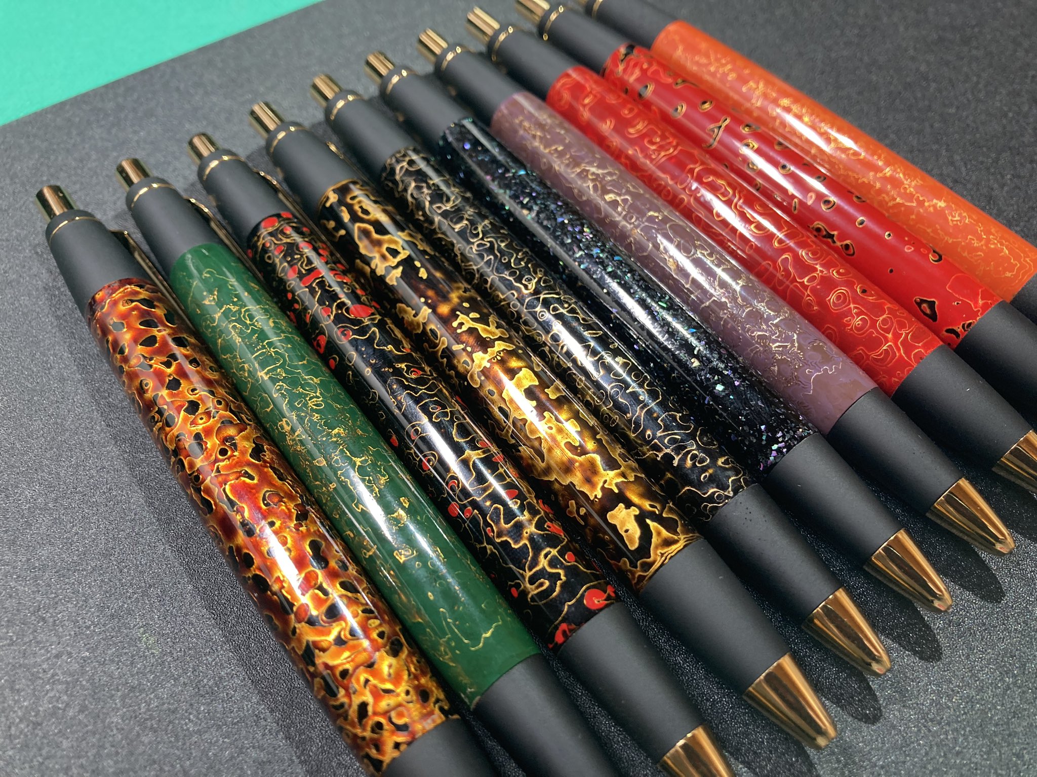 野原工芸 漆塗り 兆春塗り ボールペン