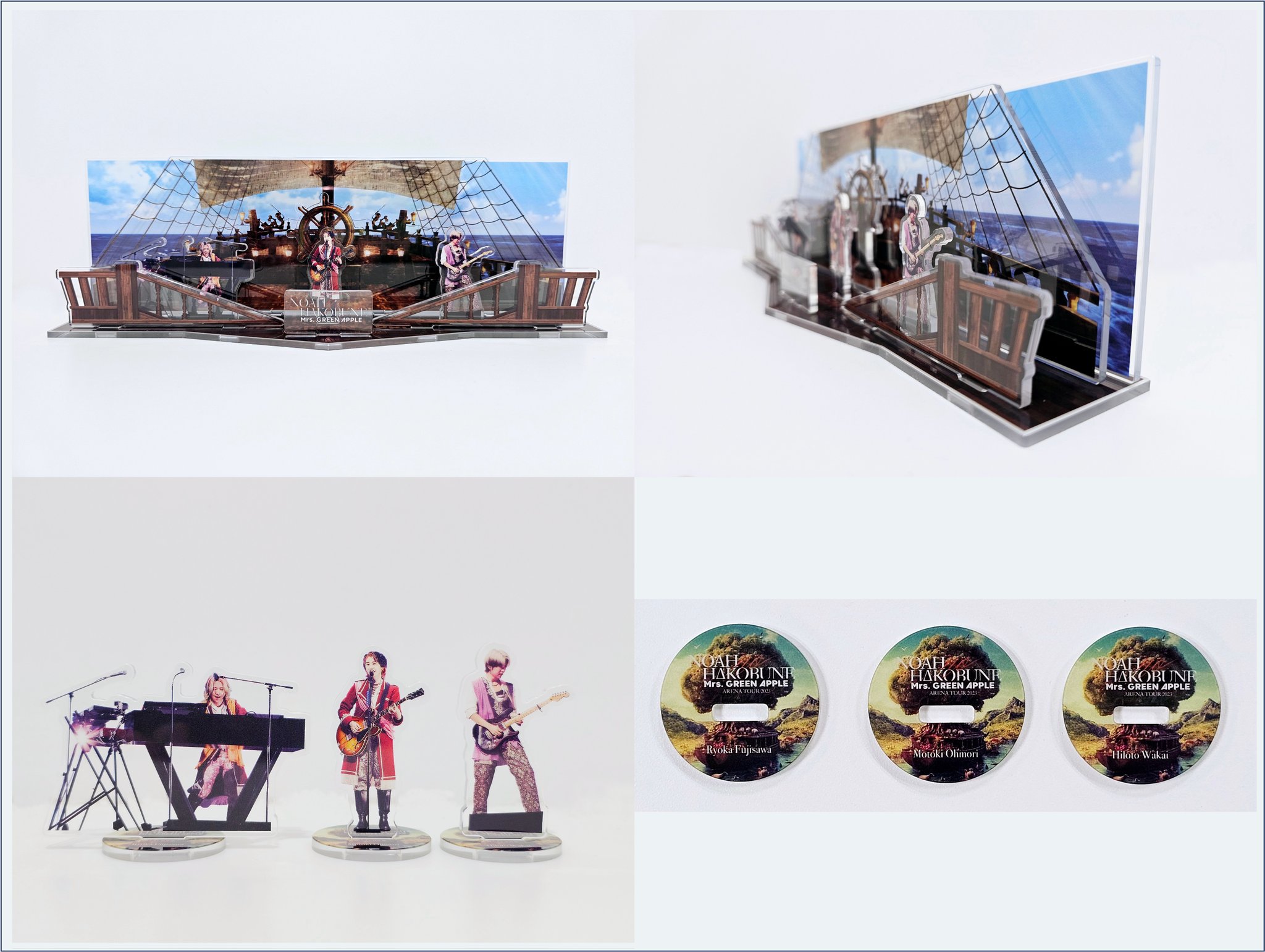 Mrs. GREEN APPLE アクリルジオラマキット ノアの方舟 ミセス アクリル