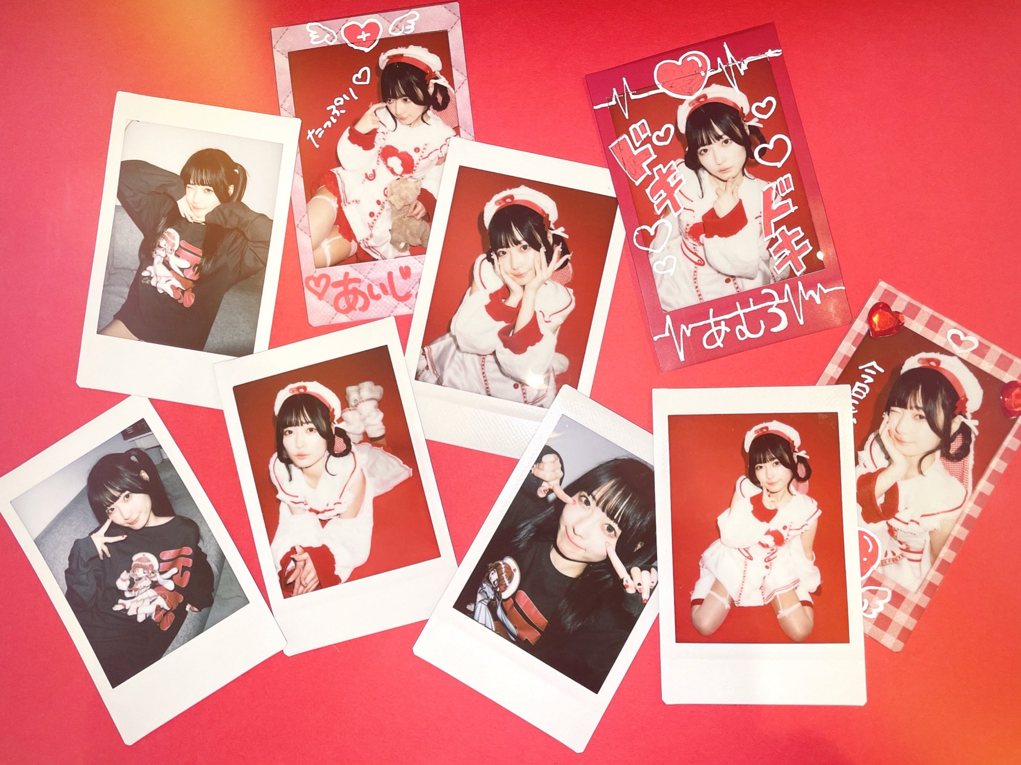 逃げ水あむ チェキ アクスタ きゅるして きゅるりんってして