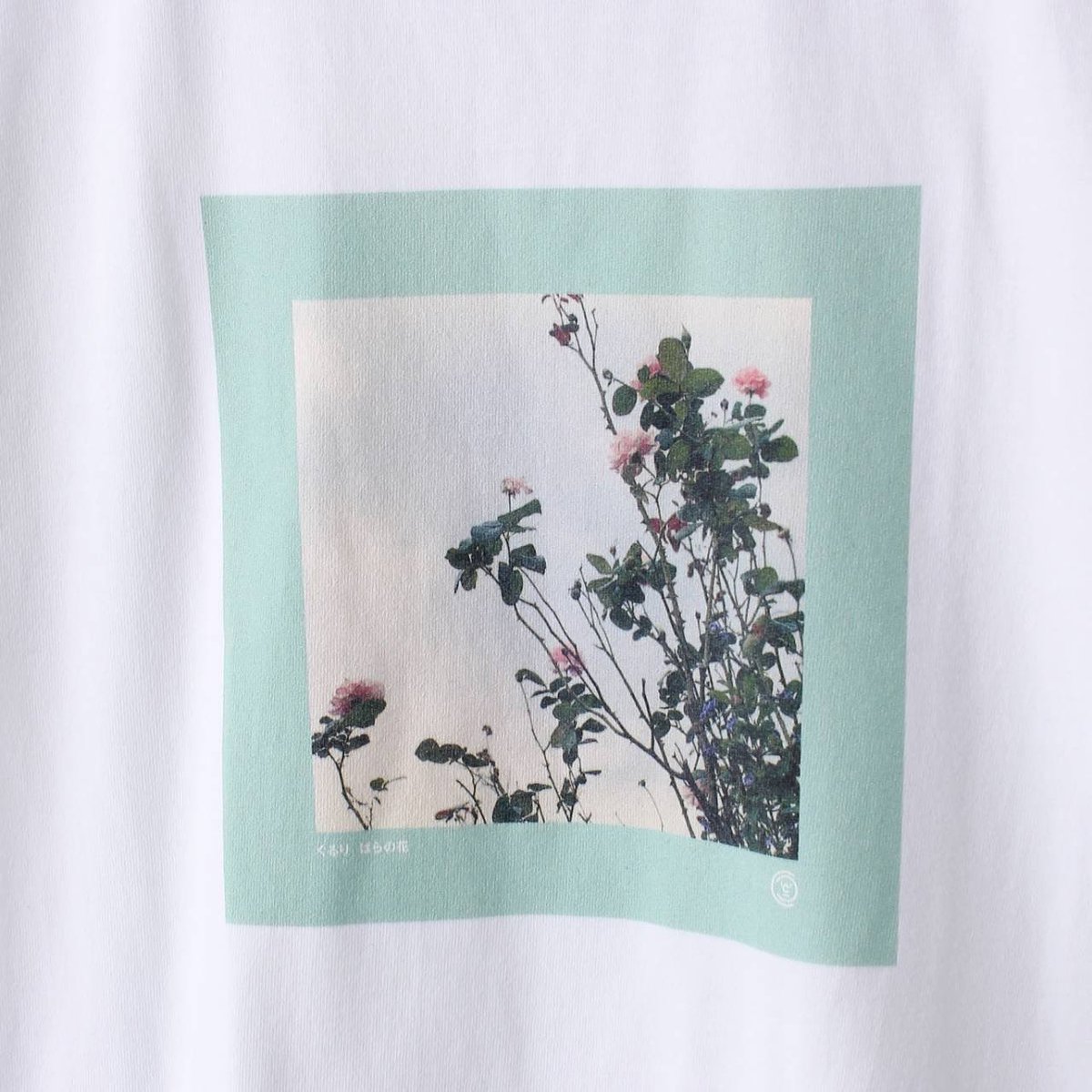 くるりのPop-up Shop】 ご好評につき完売していました「ばらの花」T