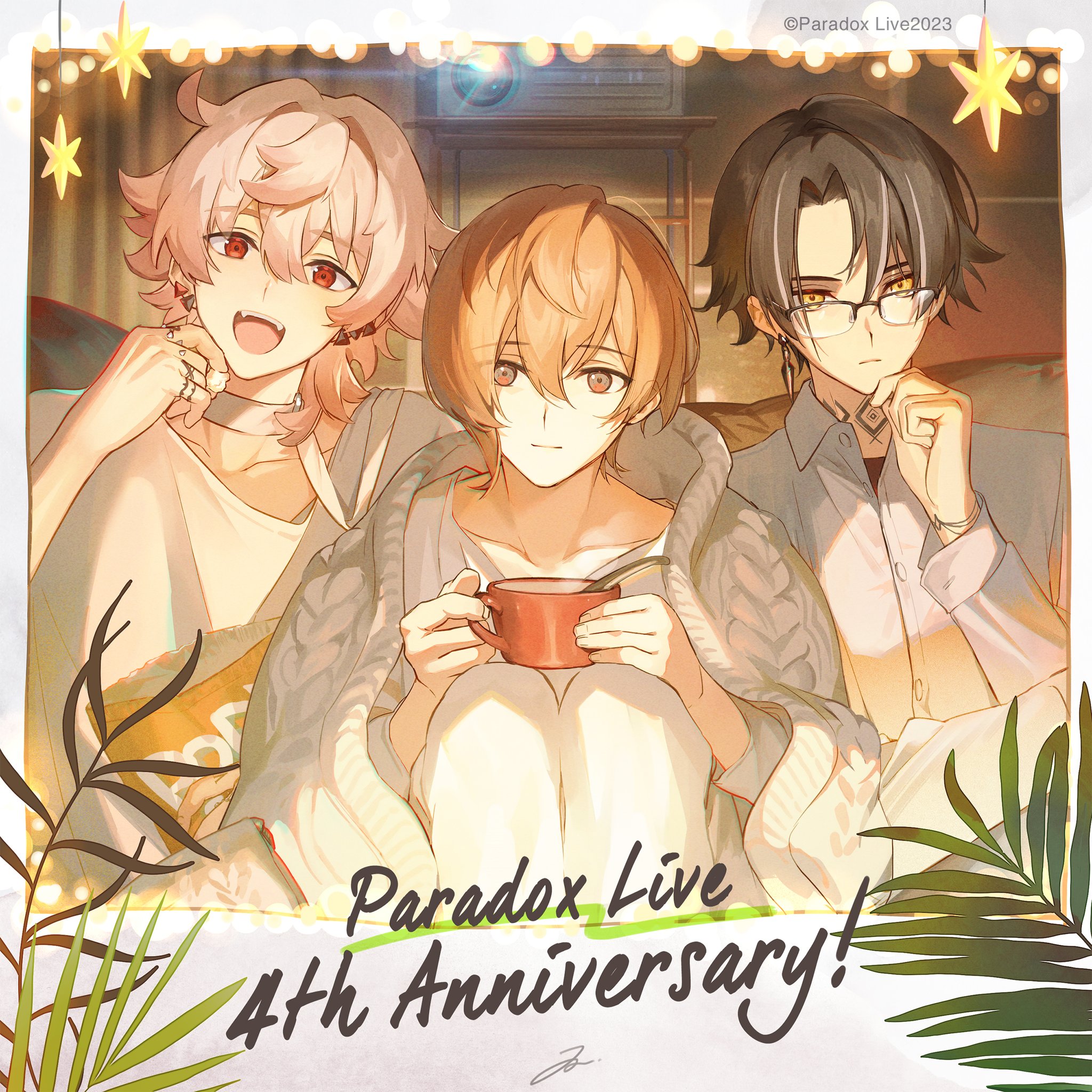 パラライ 当選ポストカード 4周年 獄LUCK 獄Luck Live Paradox