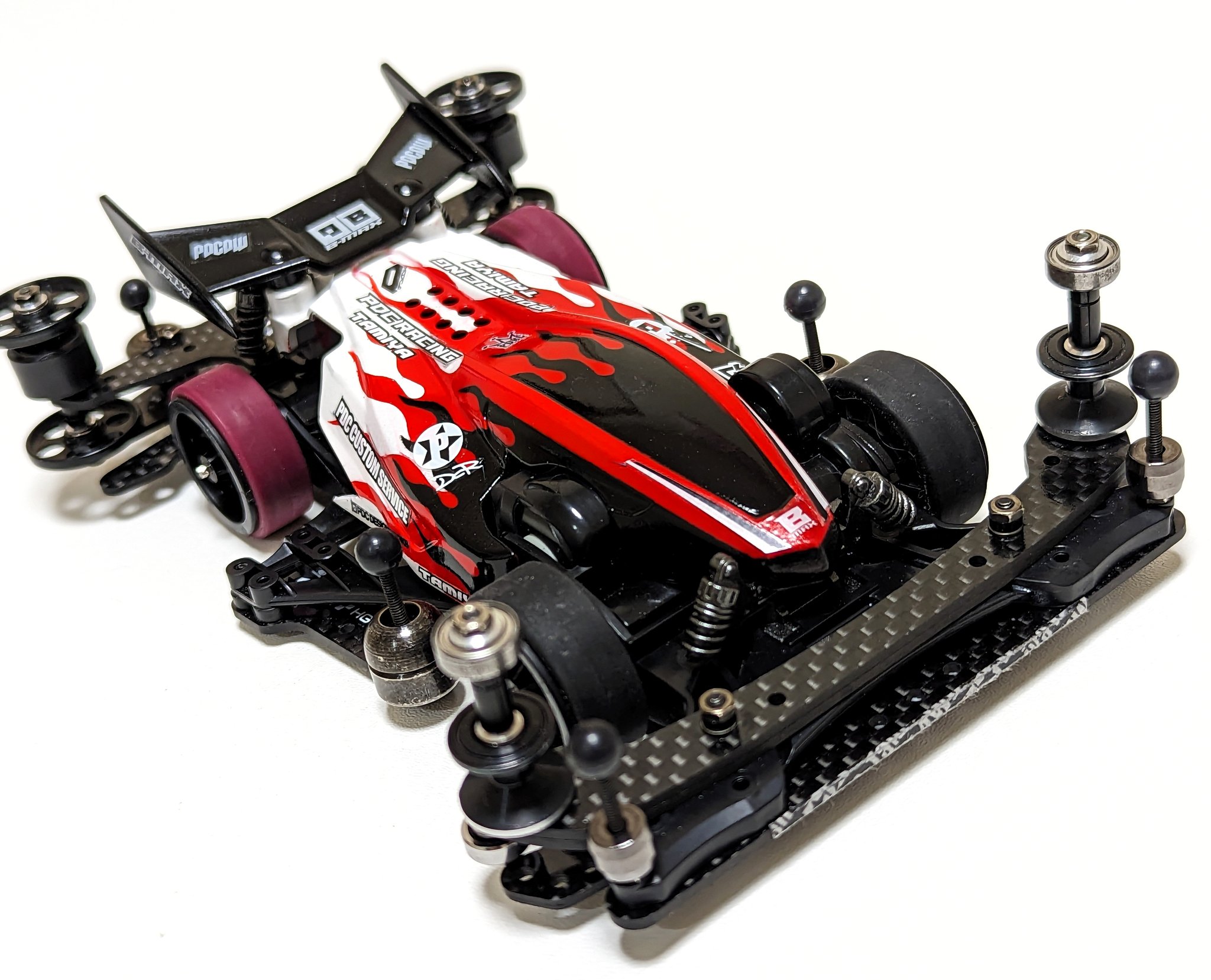 ミニ四駆 タミヤ MSフレキ ウイニングバード 公式立体使用 ミニ四駆 立体用