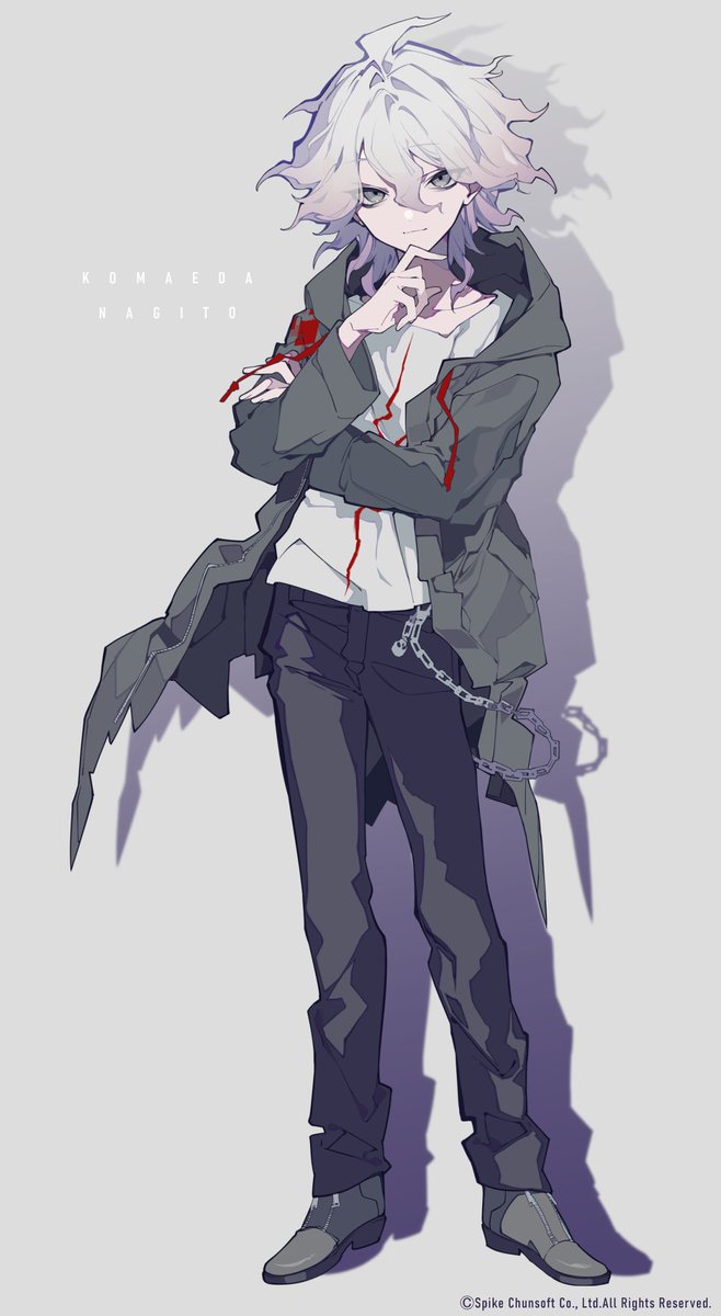 ダンガンロンパ グッズ 缶バッジ バッチ バッジ 望月けい 狛枝凪斗 狛