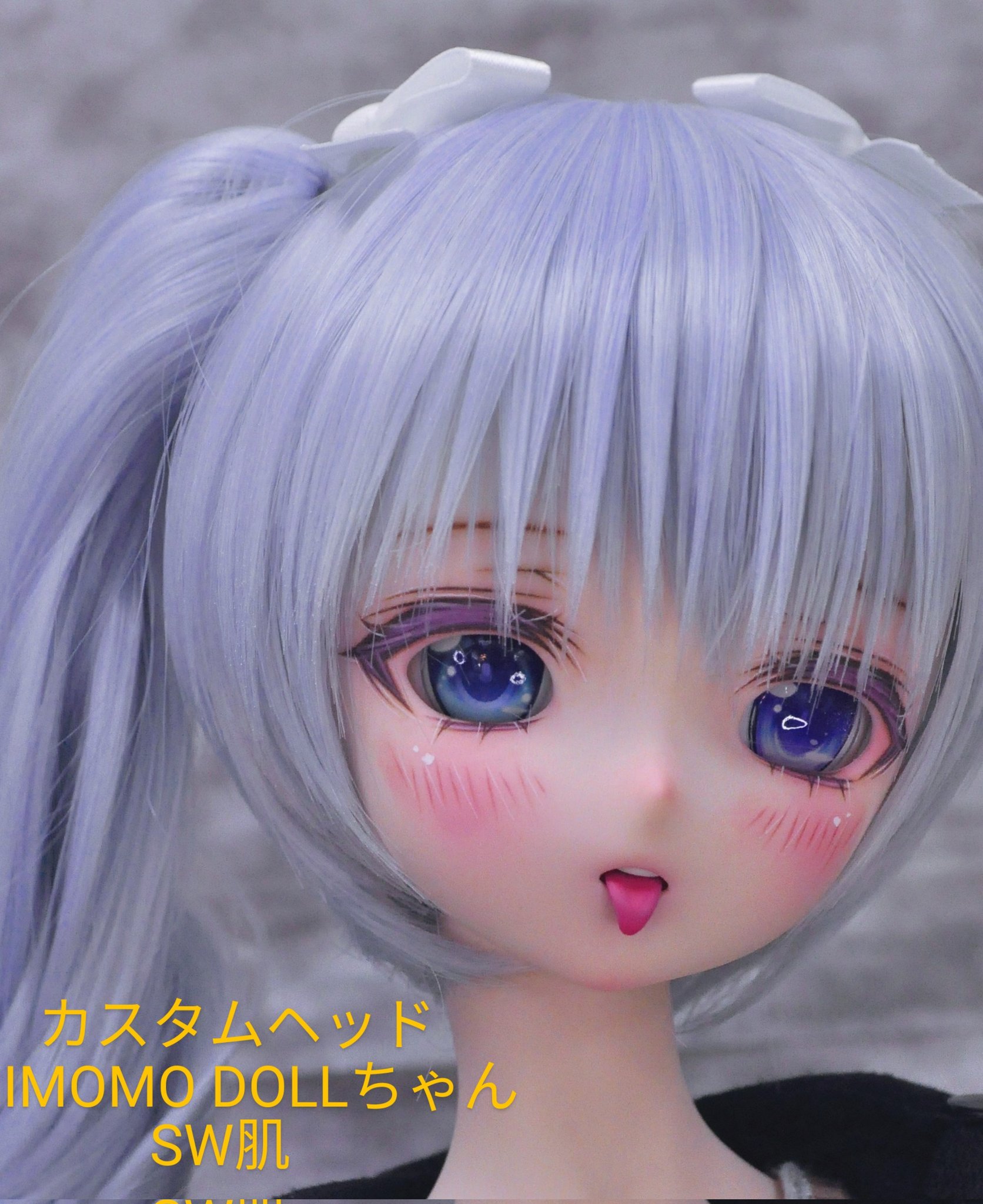 れんっ子】imomodoll MIKO カスタムヘッド SW肌 MDD向け 1/4ドール