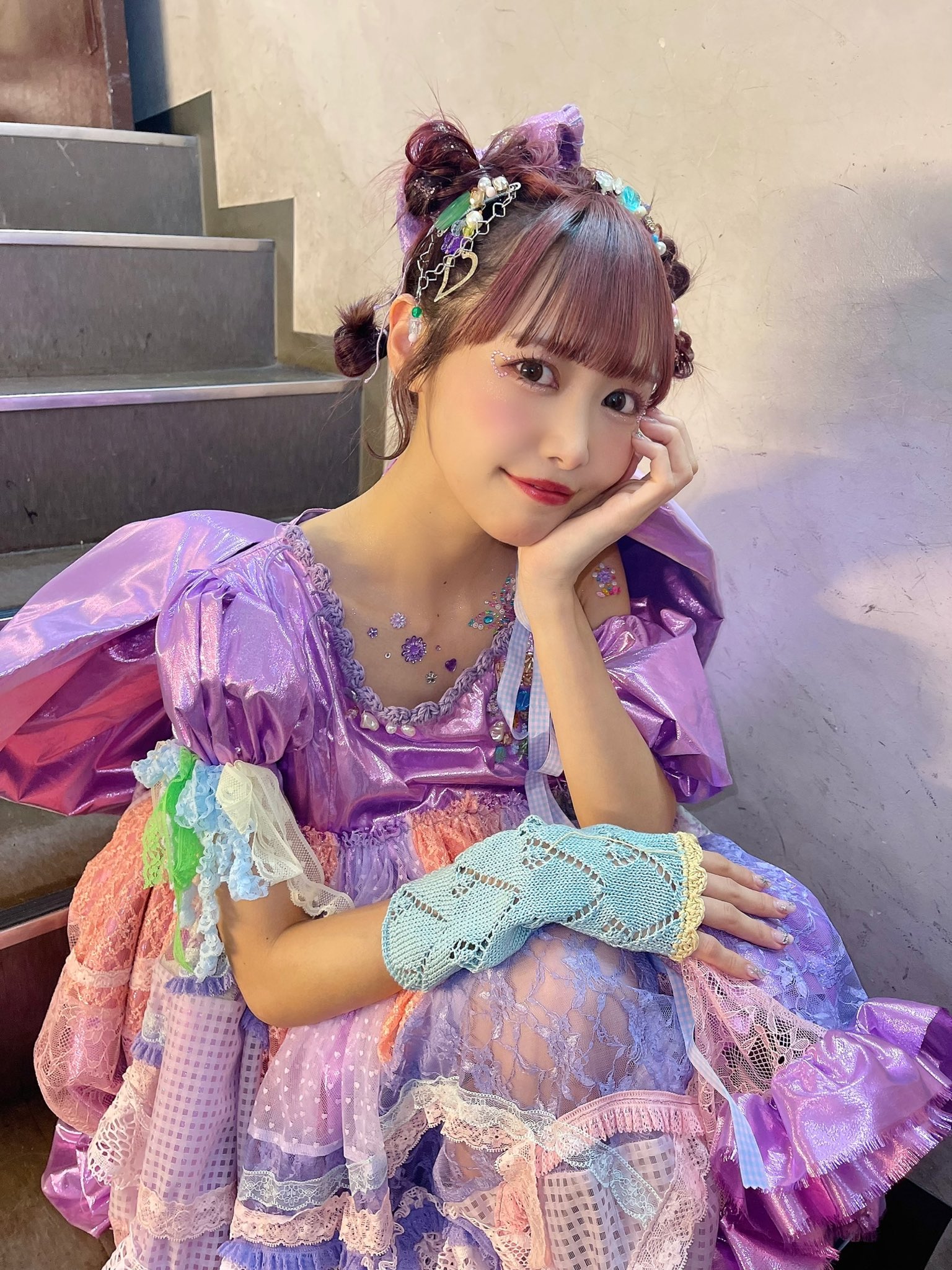 新商品】FRUITSZIPPER 仲川瑠夏 推しアピパーカー るなぴ 新商品