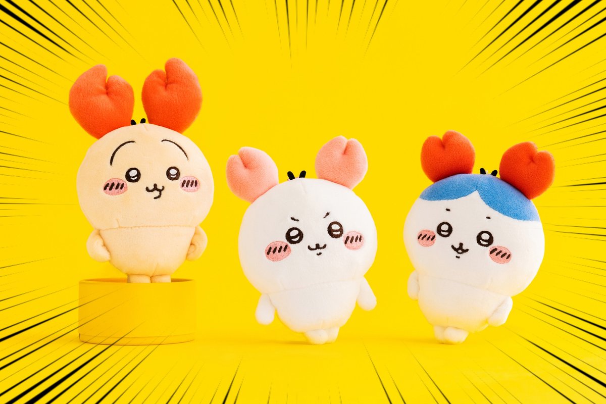 新発売／ 『カニなちいかわ マスコット』 『カニなハチワレ マスコット