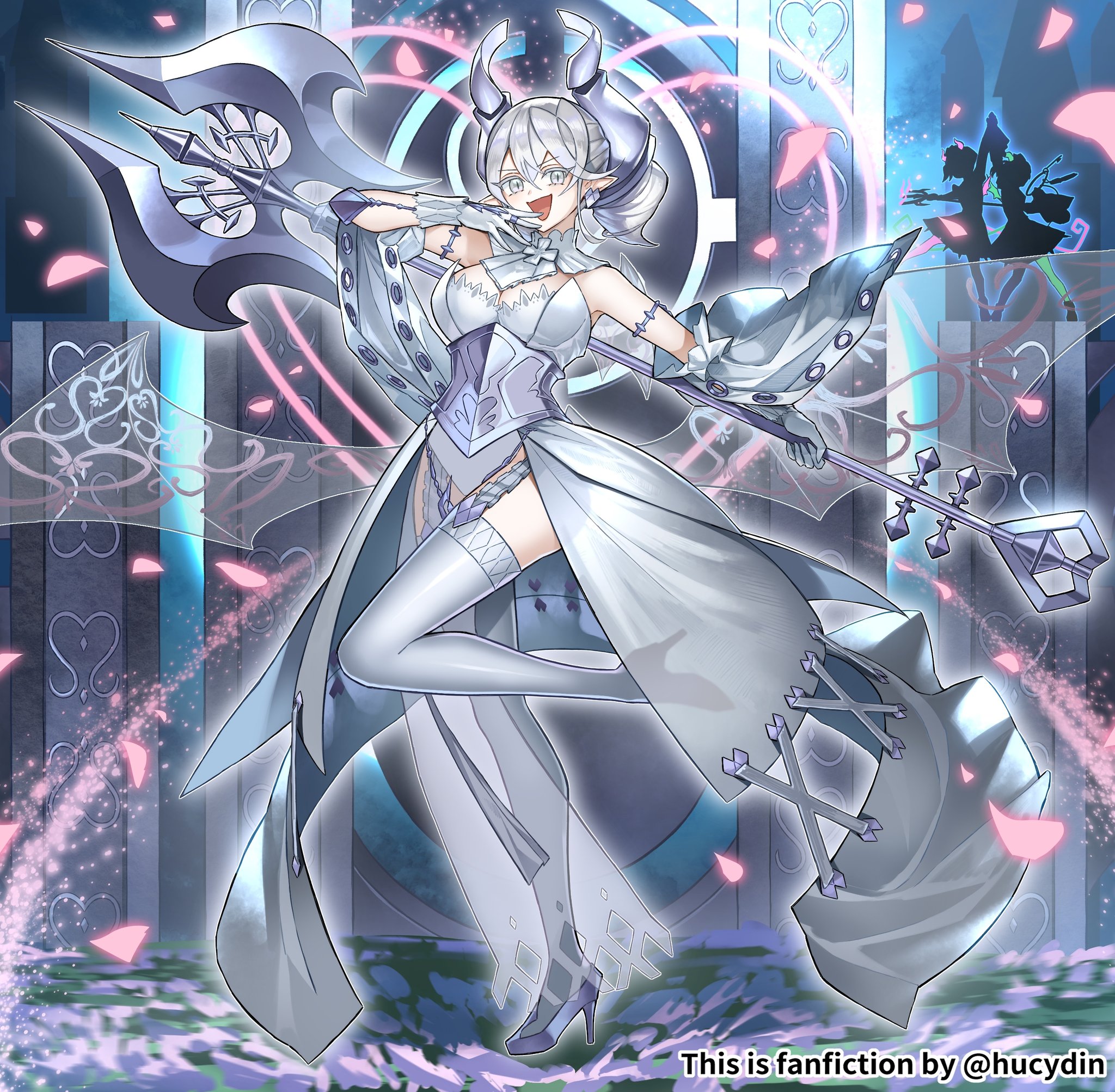 ARTWORKSERIES 白銀の城のラビュリンス 遊戯王 HIGH-RESOLUTION