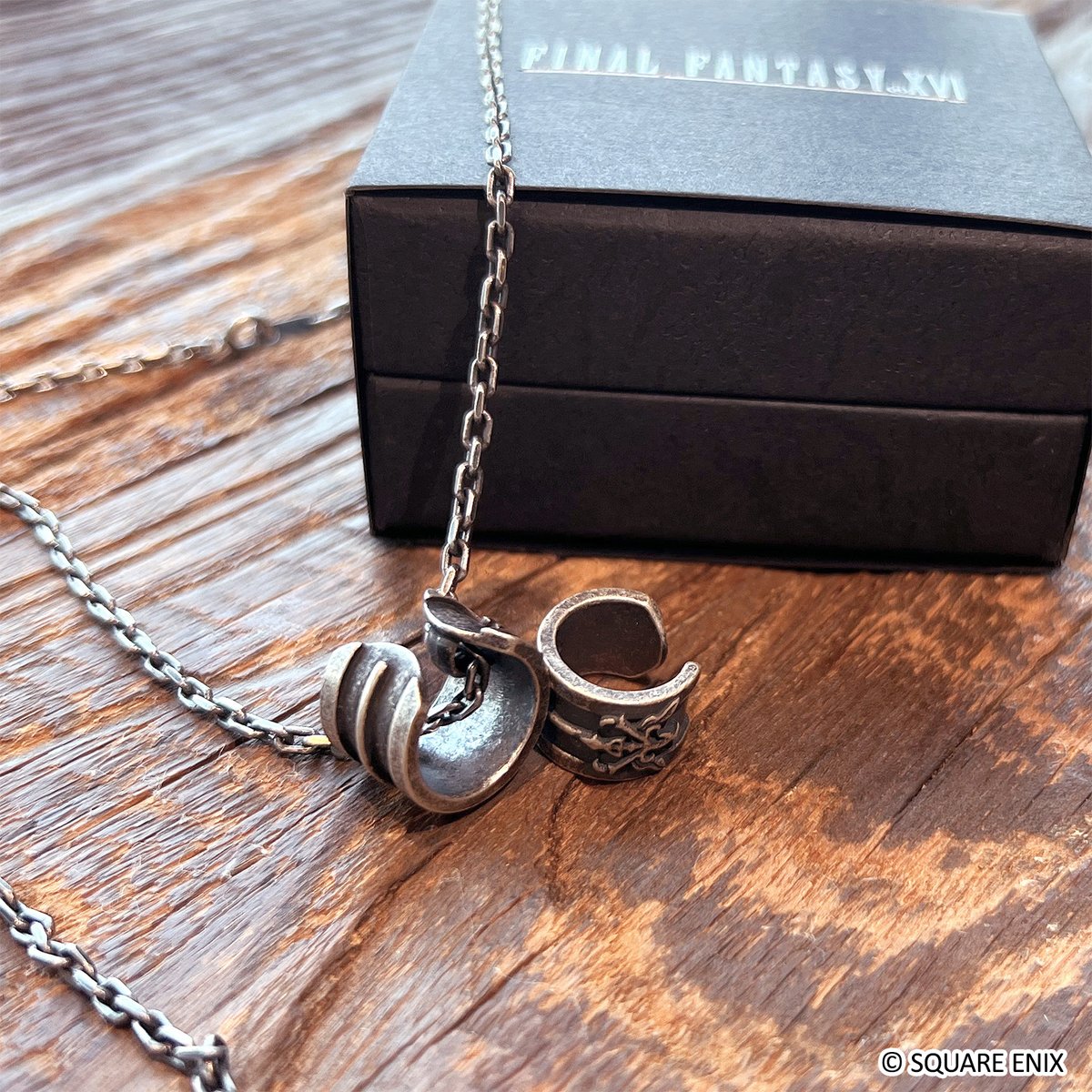 新品未開封】FF16シルバーペンダント クライヴ ジョシュア ネックレス