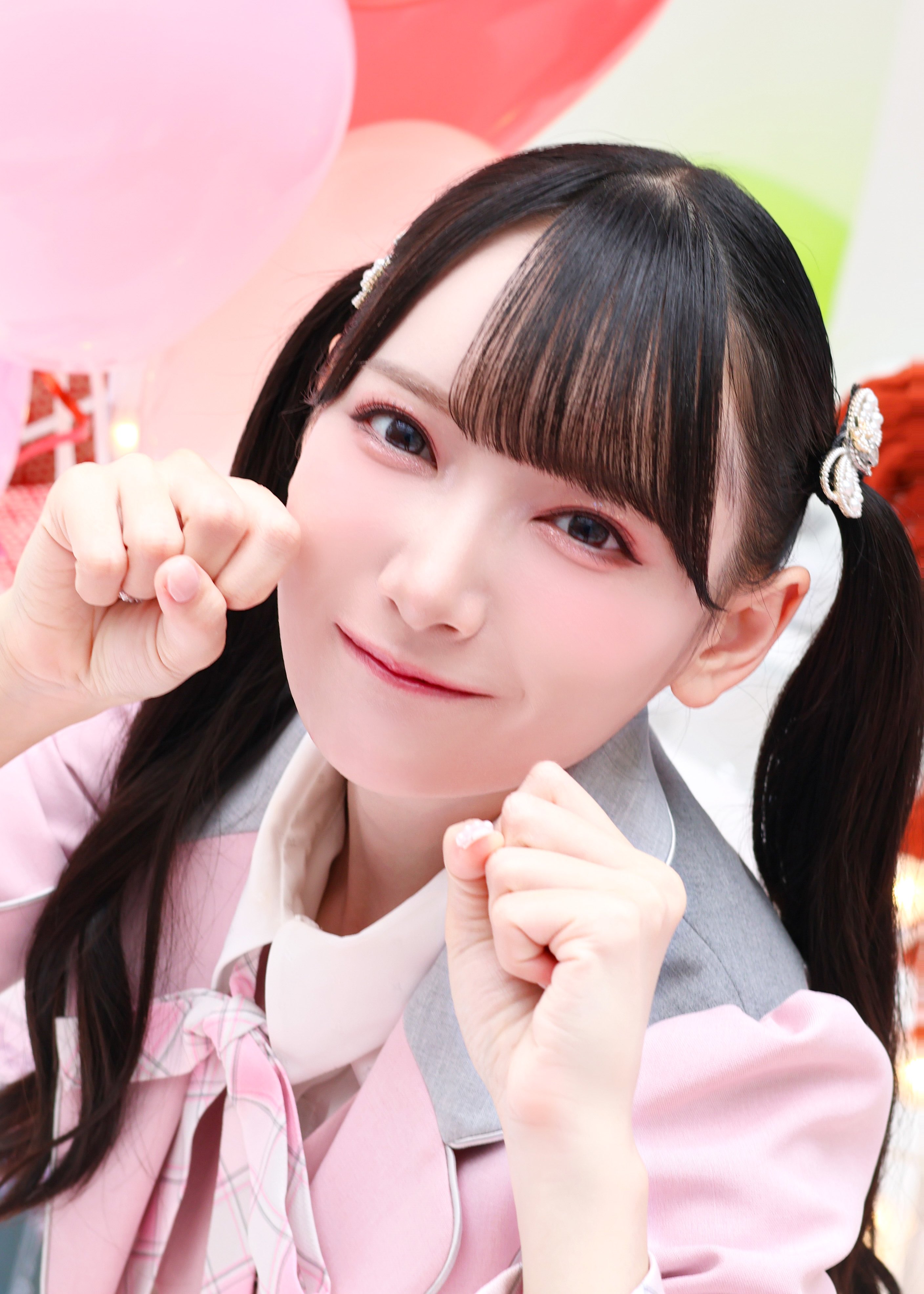 ノイミー ≠ME 生写真 直筆 サイン 鈴木瞳美 お渡し会うなじ 抽選座り