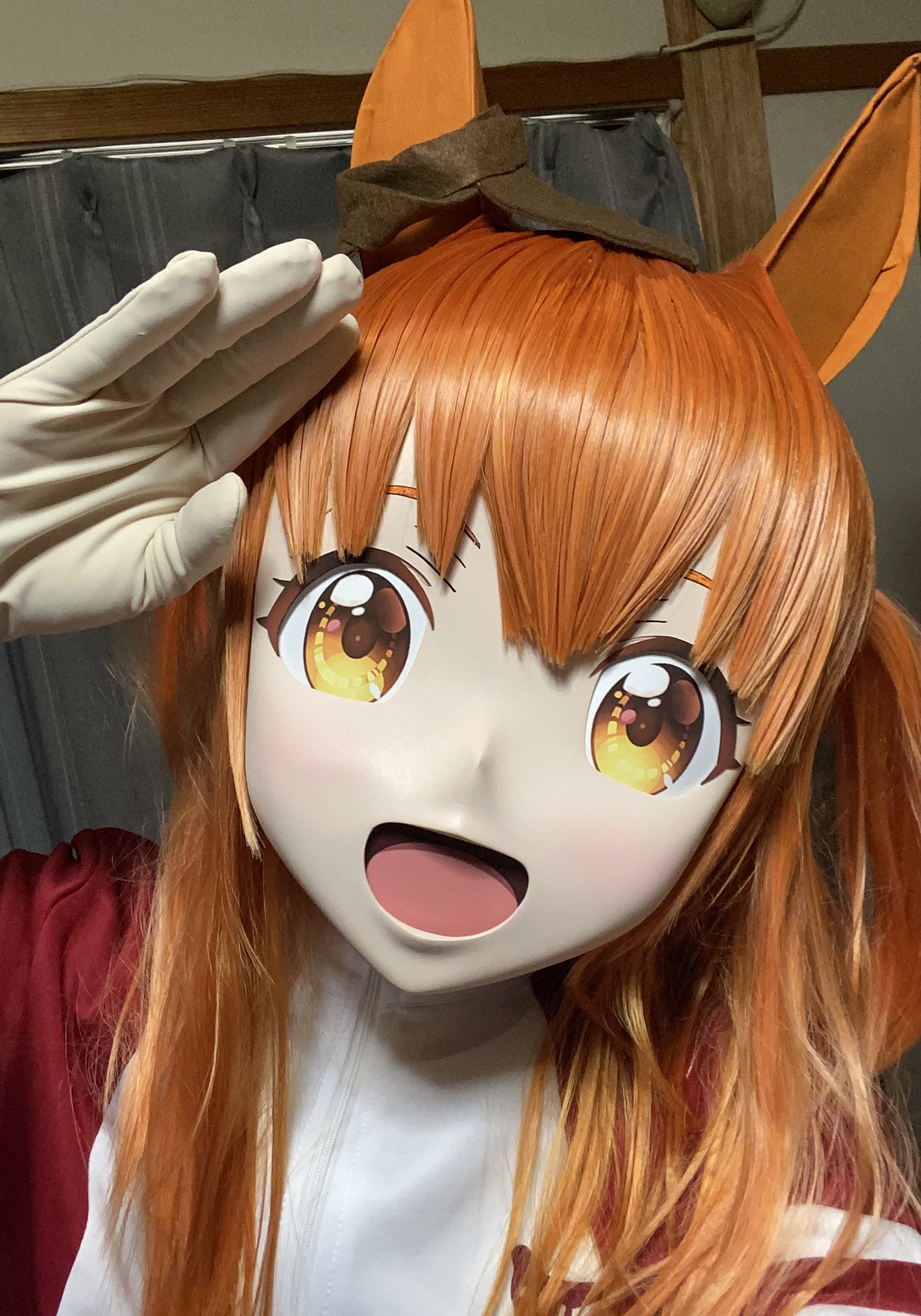 オーダーメイド アグネスタキオン 着ぐるみ マスク コスプレ