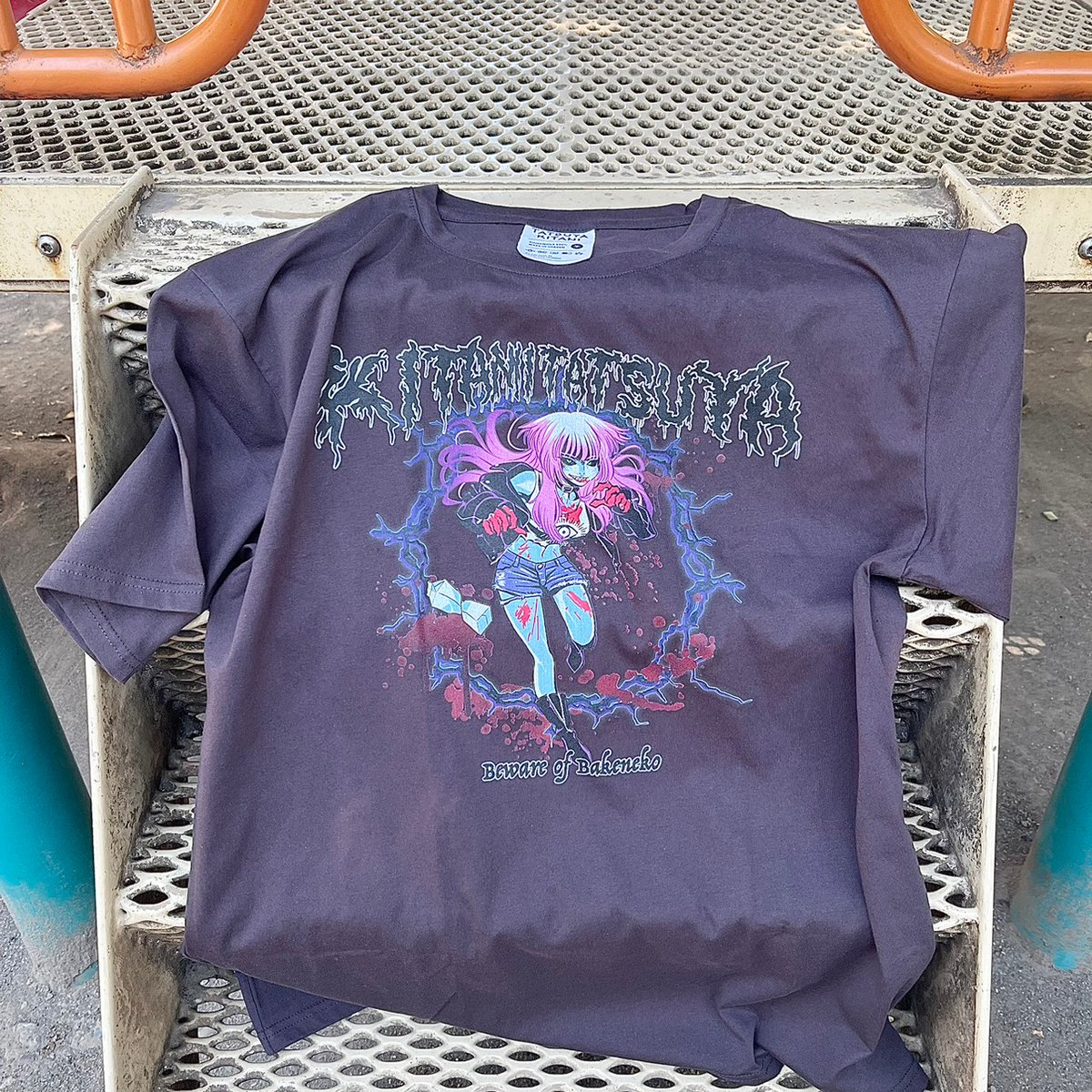 ⚠️NEW GOODS⚠️ 🐾化け猫Tシャツ(M/XL)