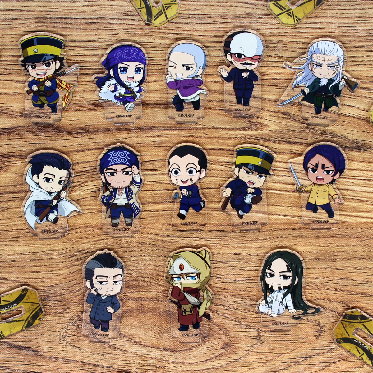 ゴールデンカムイ 金カム namco ナムコ カード 黄金遊戯 鯉登 月島