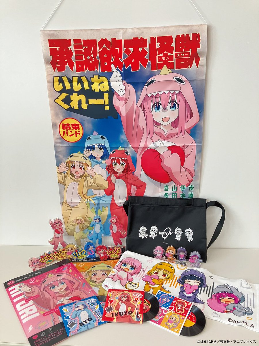 ぼざろ 承認欲求モンスター ドンキ アクリルバッジ 結束バンド 4人