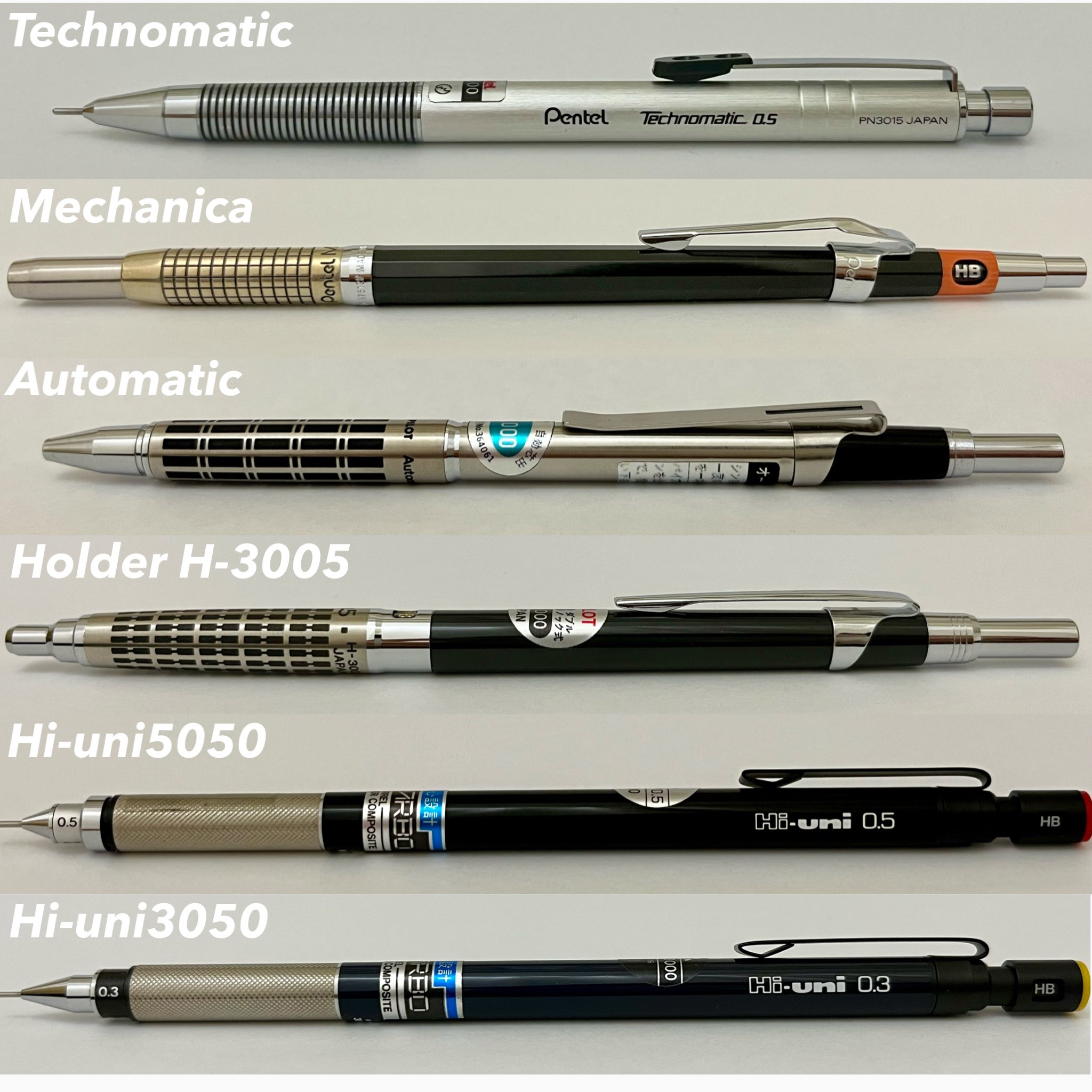 pilot ハイメカホルダー 0.5 パイロット ハイメカホルダー H-2003 製図
