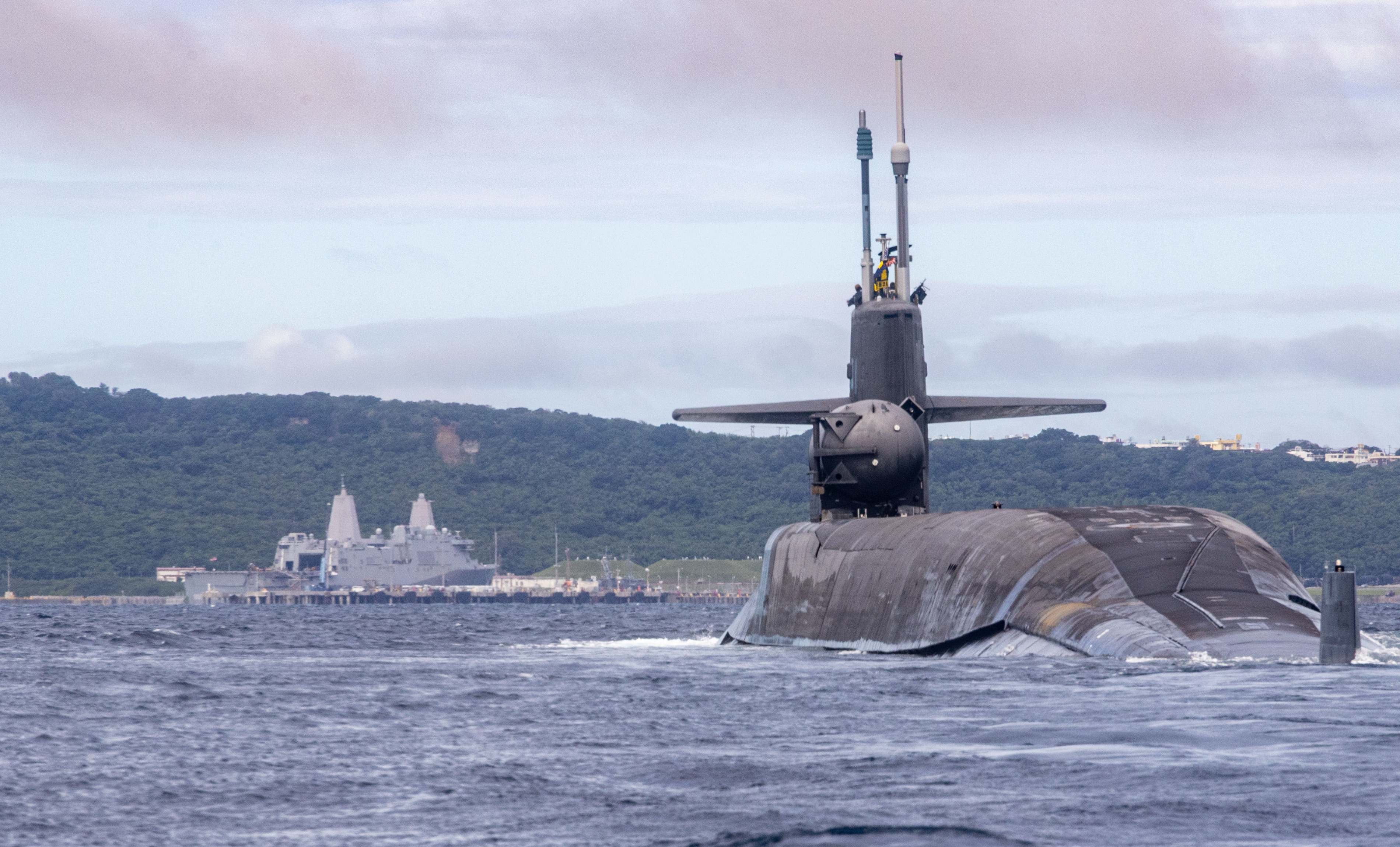 オハイオ級戦略原潜SSBN730 ヘンリー・M・ジャクソン艦長 チャレンジ