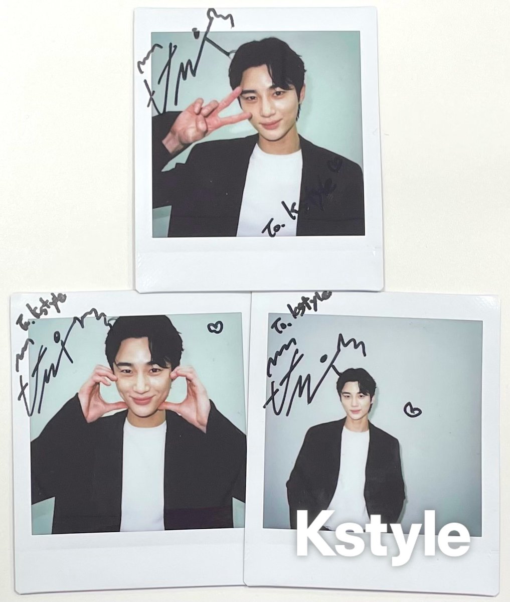 CIX ヒョンソク サイン入りポラロイド チェキ ヒョンソク CIX サイン