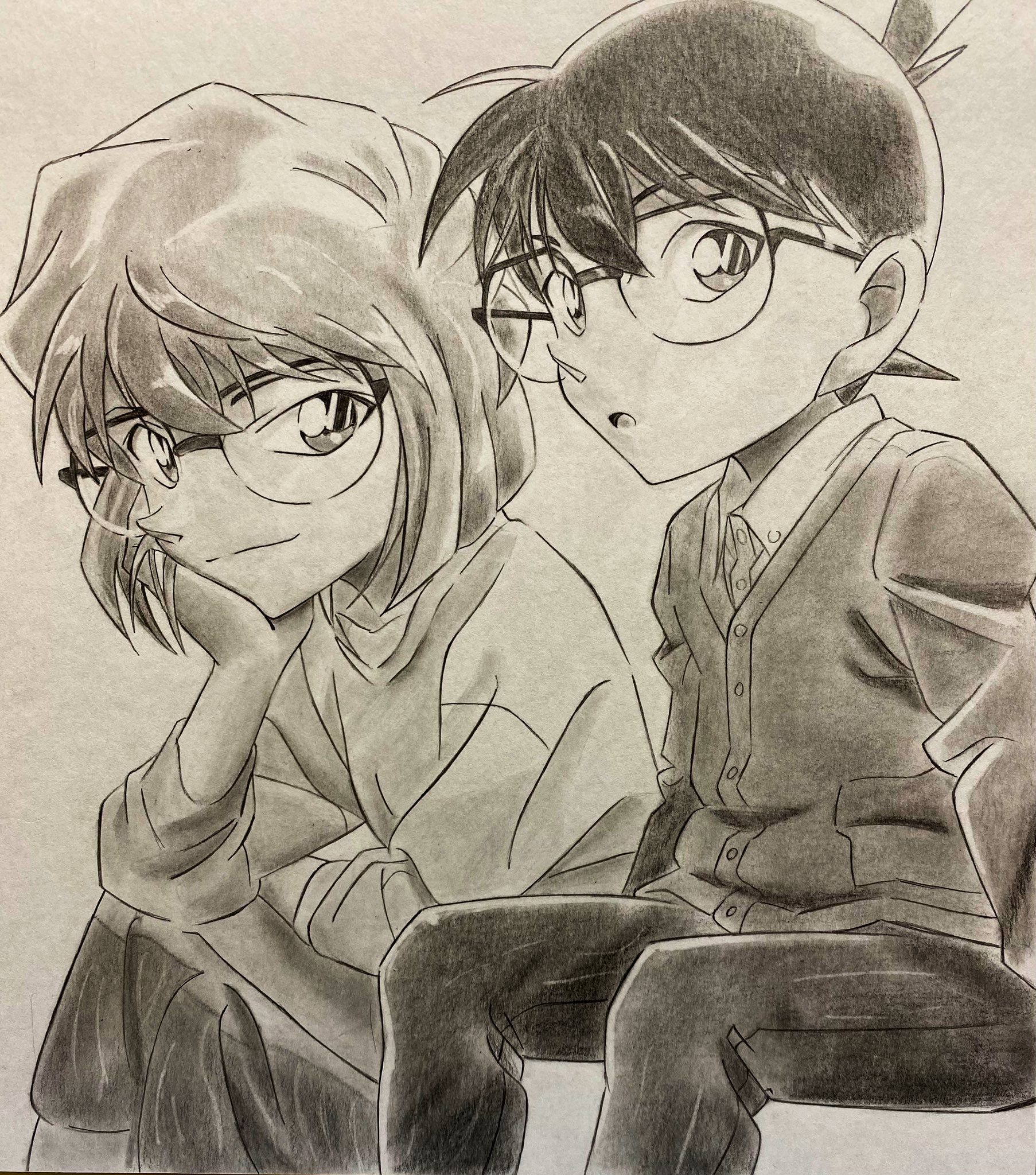 名探偵コナン 黒鉄の魚影 ぱしゃこれ バーボン 原画 灰原哀 ジン 名