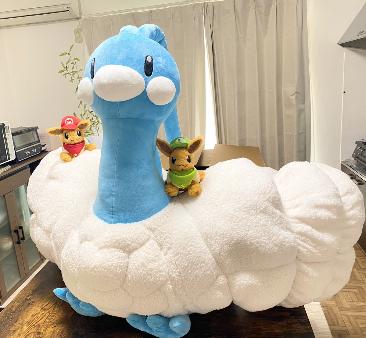 等身大 チルタリス ぬいぐるみ ポケモンセンター 等身大 チルタリス