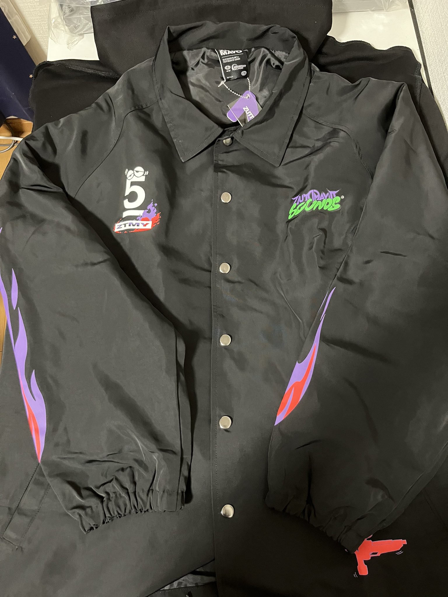 ずとまよ ミラーチューン コーチジャケット XL ずっと真夜中でいいのに