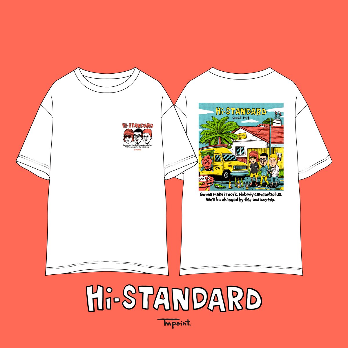 気まぐれ値下げ】hi-standard ハイスタ Tシャツ NOFX HIGH!STANDARD