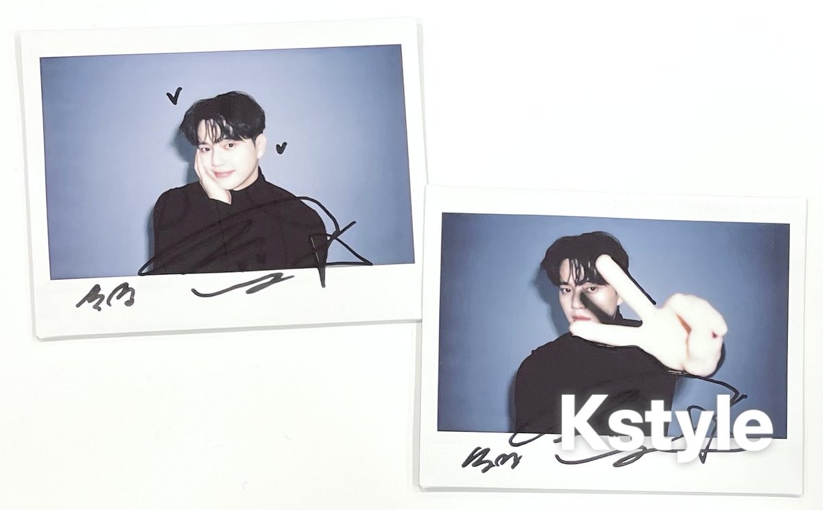 ソンガン サイン ポラ Kstyle11周年プレゼント】 #ソン・ガン 直筆