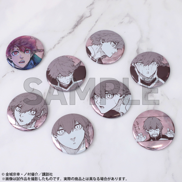 ブルーロック 推しキャラバッジ15点 カイザー ブルーロック展 缶バッジ