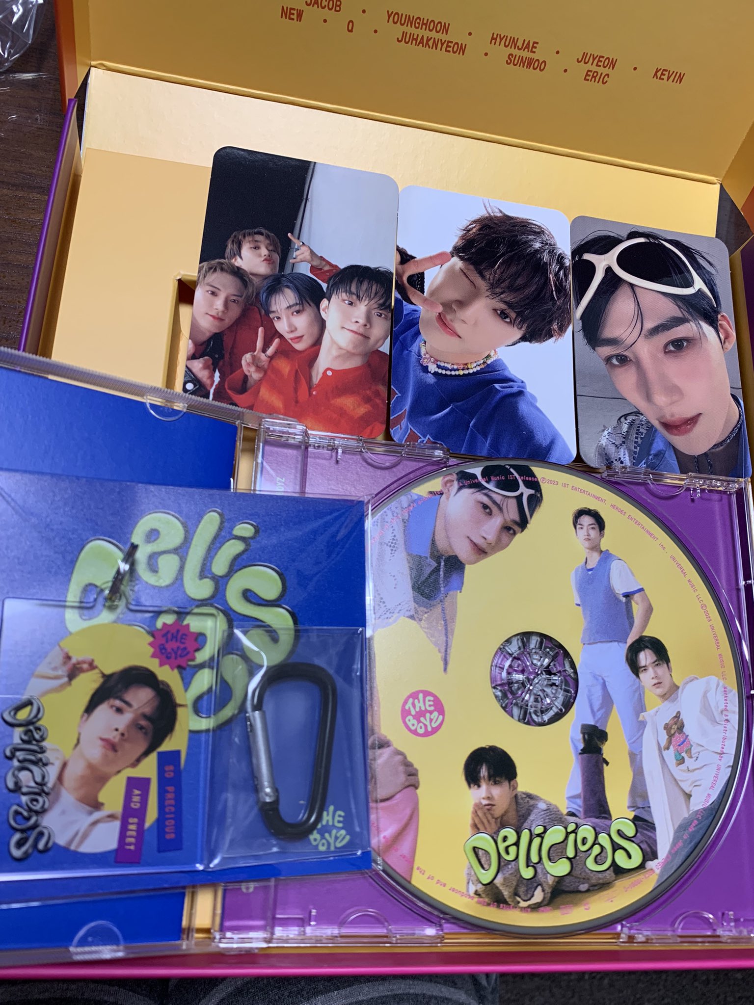 The Boys サイン入りチェキ ニュー/キュー/ヨンフン