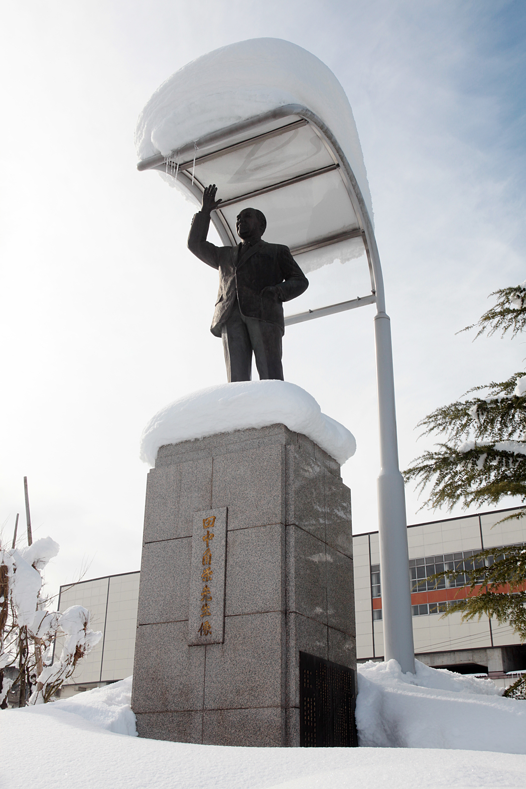 田中角栄御身像全身銅像レアアンティーク希少品